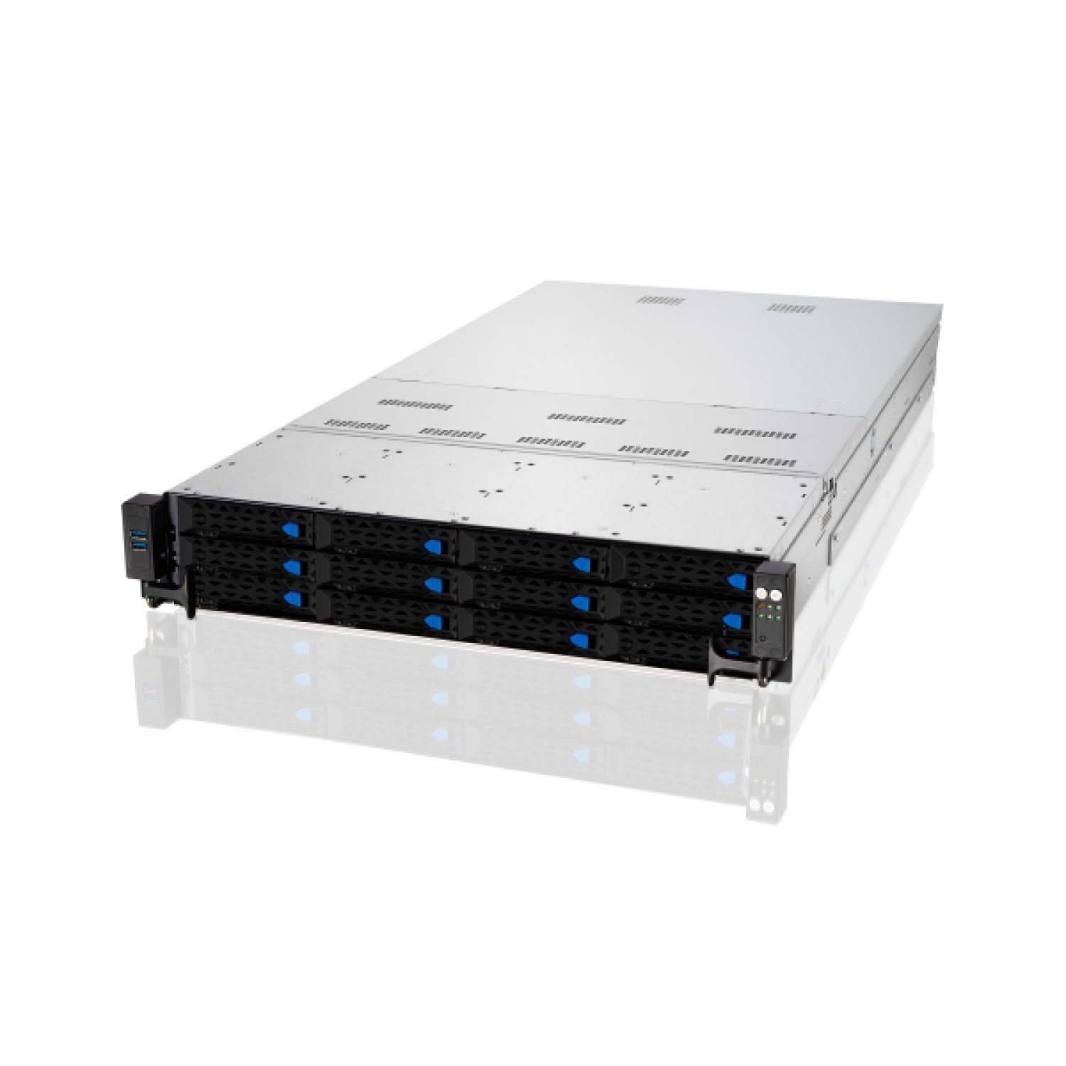 ASUS RS720A-E11-RS12 · Servidor Bastidor 2U · Socket SP3 · Plata