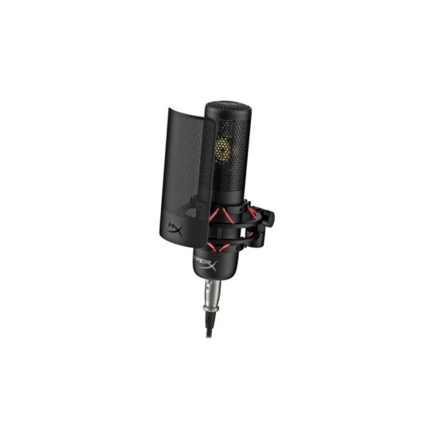 HyperX Procast · Micrófono para Streaming · Condensador USB · Control de Ganancia