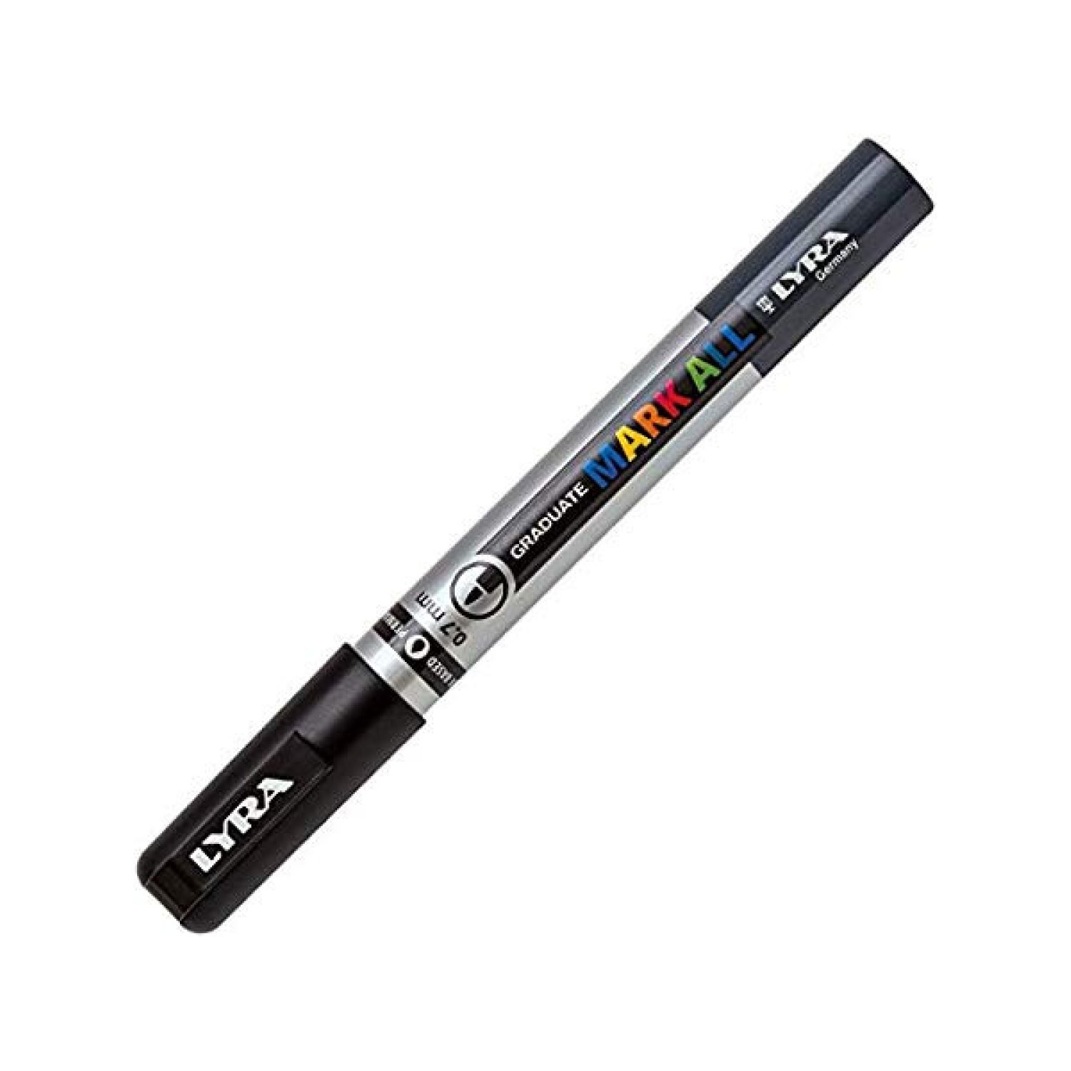 Lyra Groove Mark All · Marcador Permanente Negro · Punta 0,7 mm