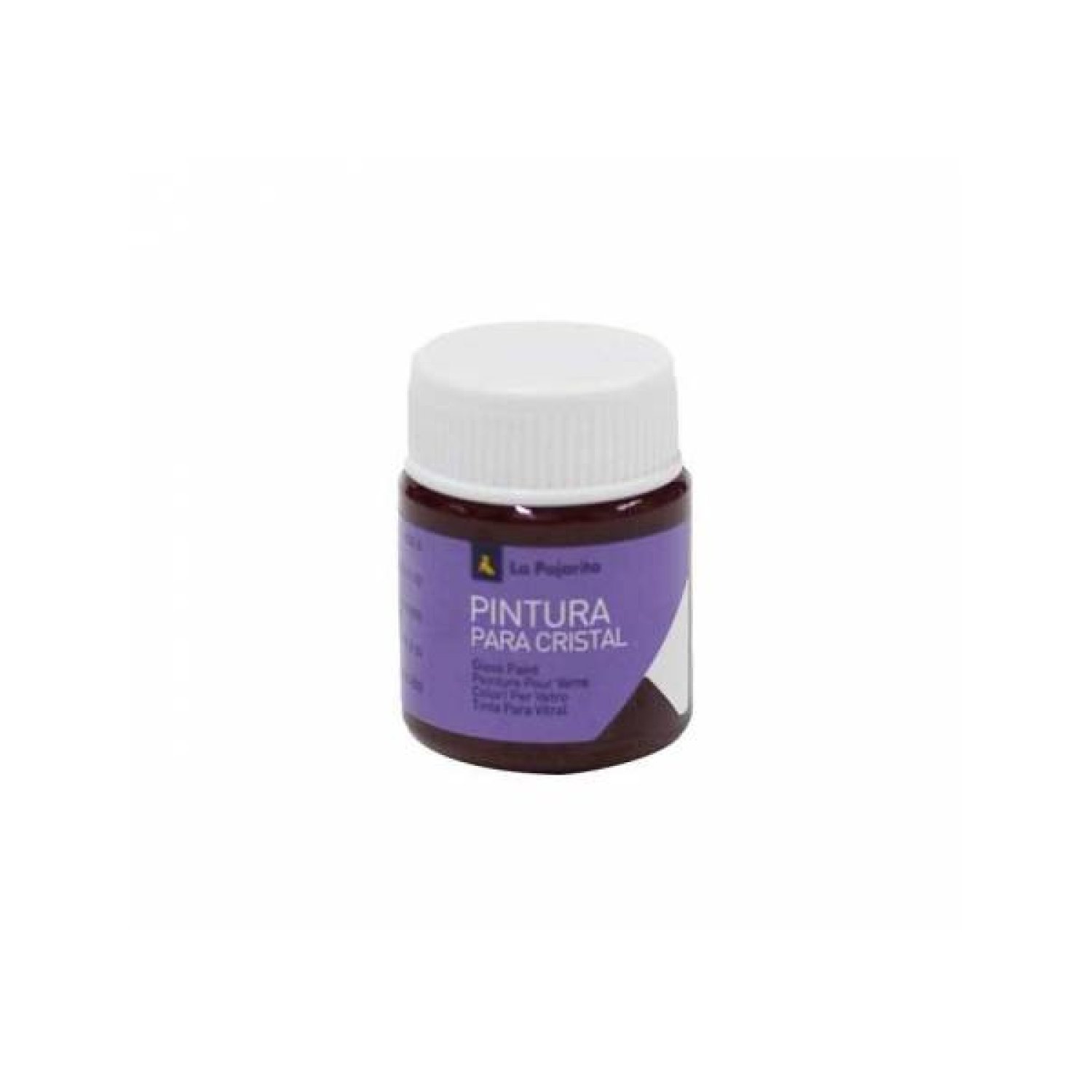 La Pajarita · Pintura para Cristal al Agua · CA-03 Rojo · 25ml