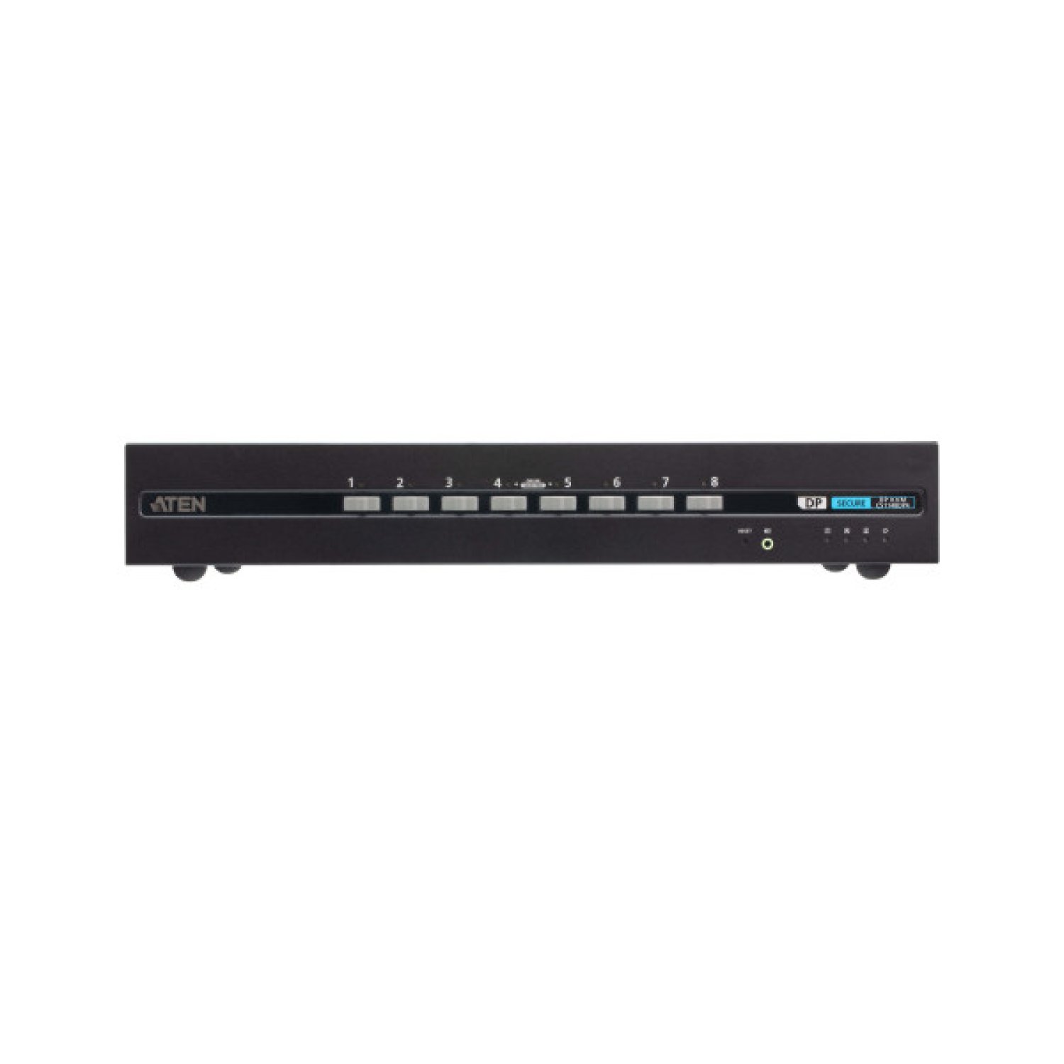 ATEN Switch KVM · DisplayPort · 8 Puertos USB · Seguridad Avanzada · Dual Display