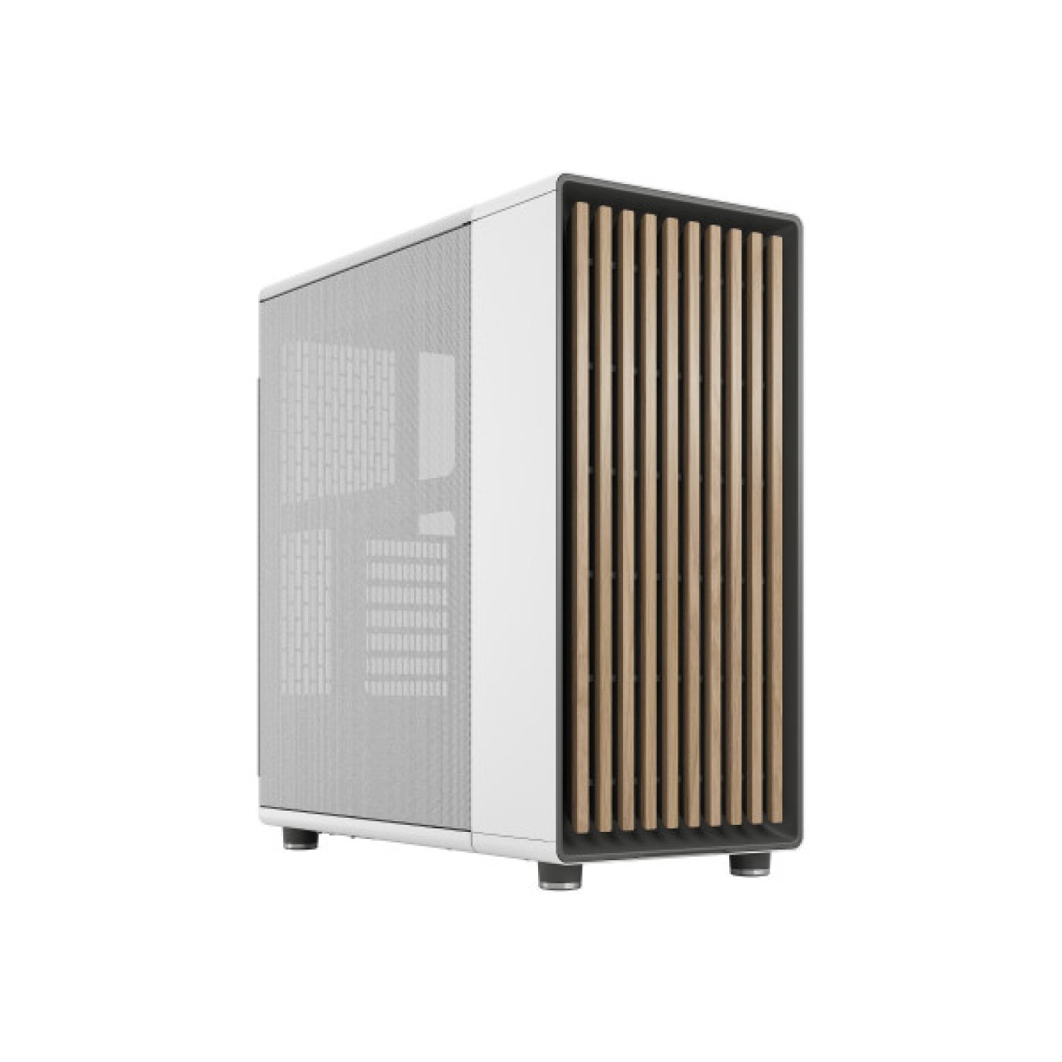 Fractal Design North · Caja Torre · Blanca · Vidrio Templado · Hasta 360mm Radiador