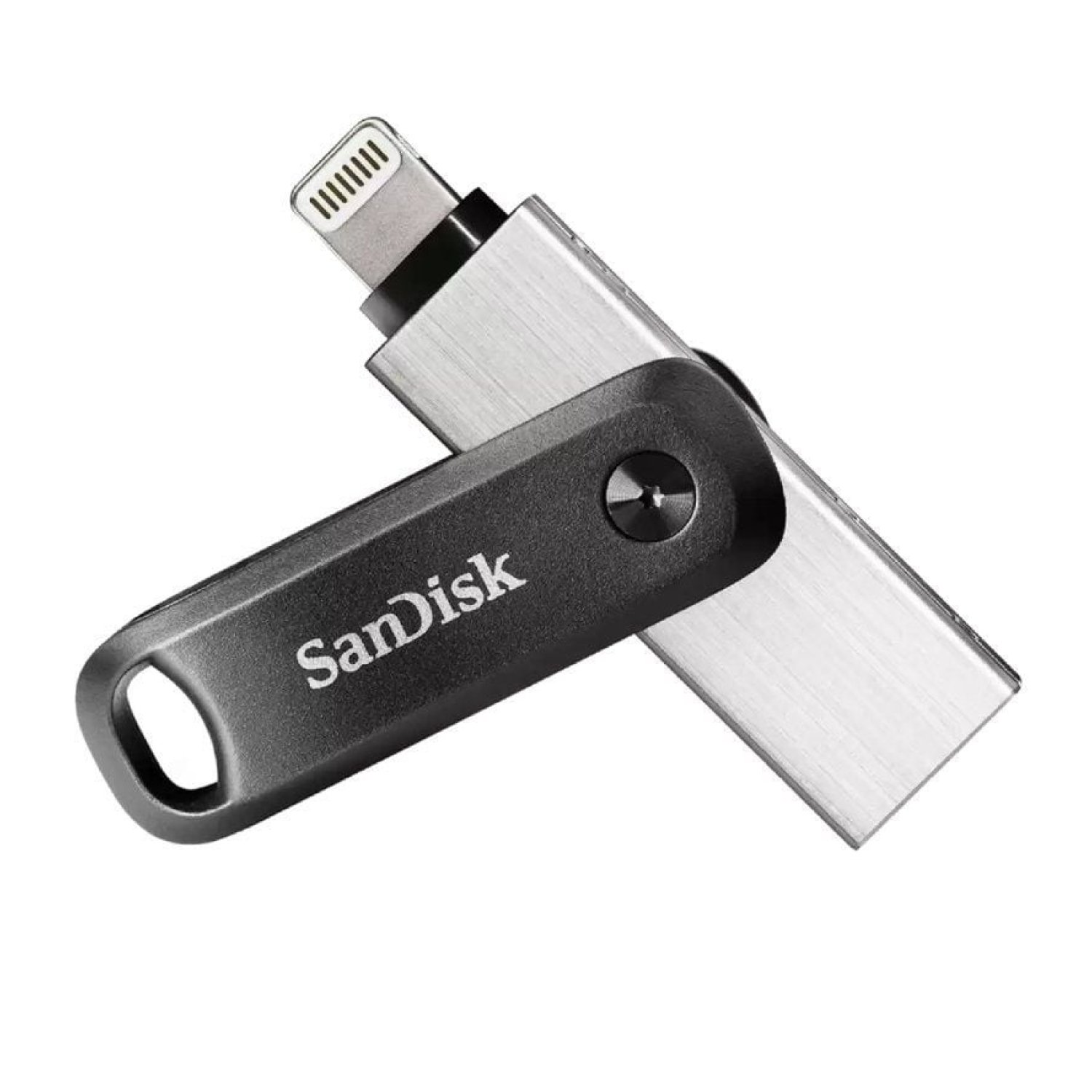 SanDisk iXpand · Pendrive USB 64GB · USB 3.2 · Lightning · Negro/Plata