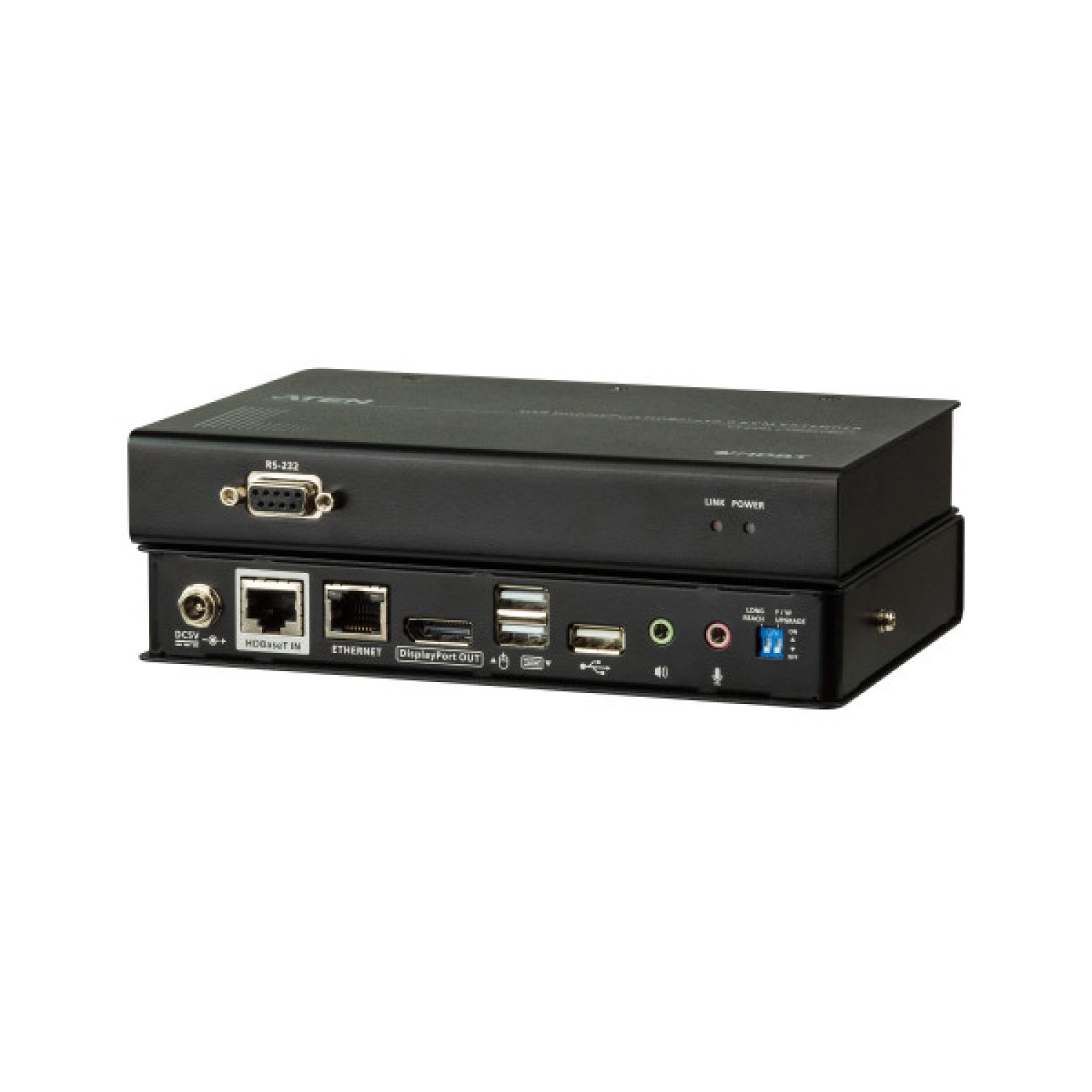 ATEN KVM Extender · USB DisplayPort HDBaseT 2.0 · 4K · Hasta 100m
