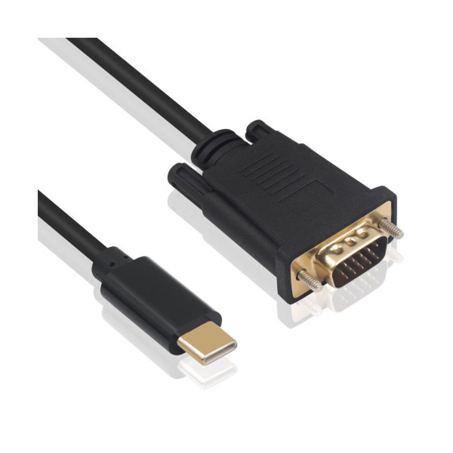Ewent EC1052 · Adaptador USB-C a VGA · 1,8 m