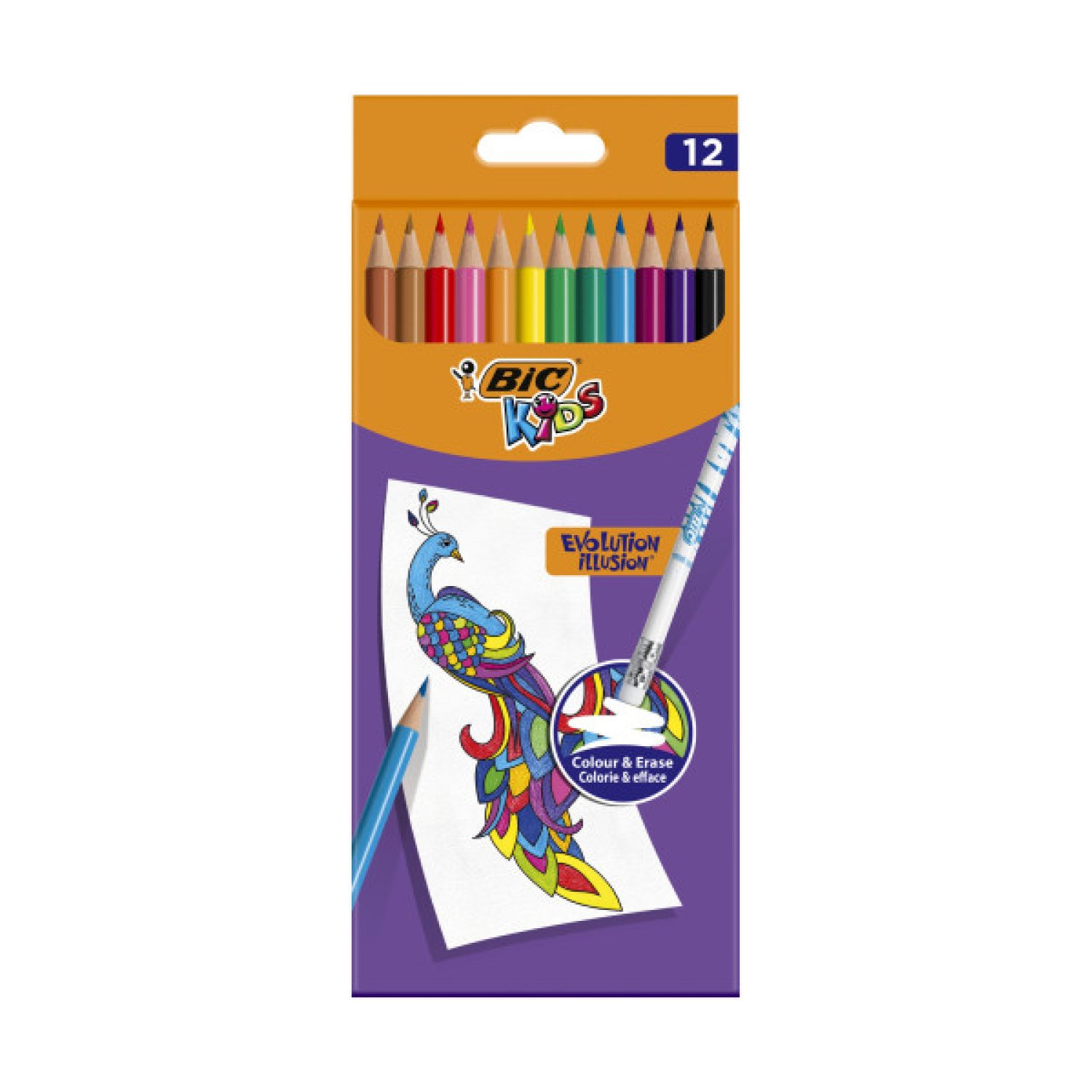 BIC · Lápiz de Color · Multicolor · 12 Piezas