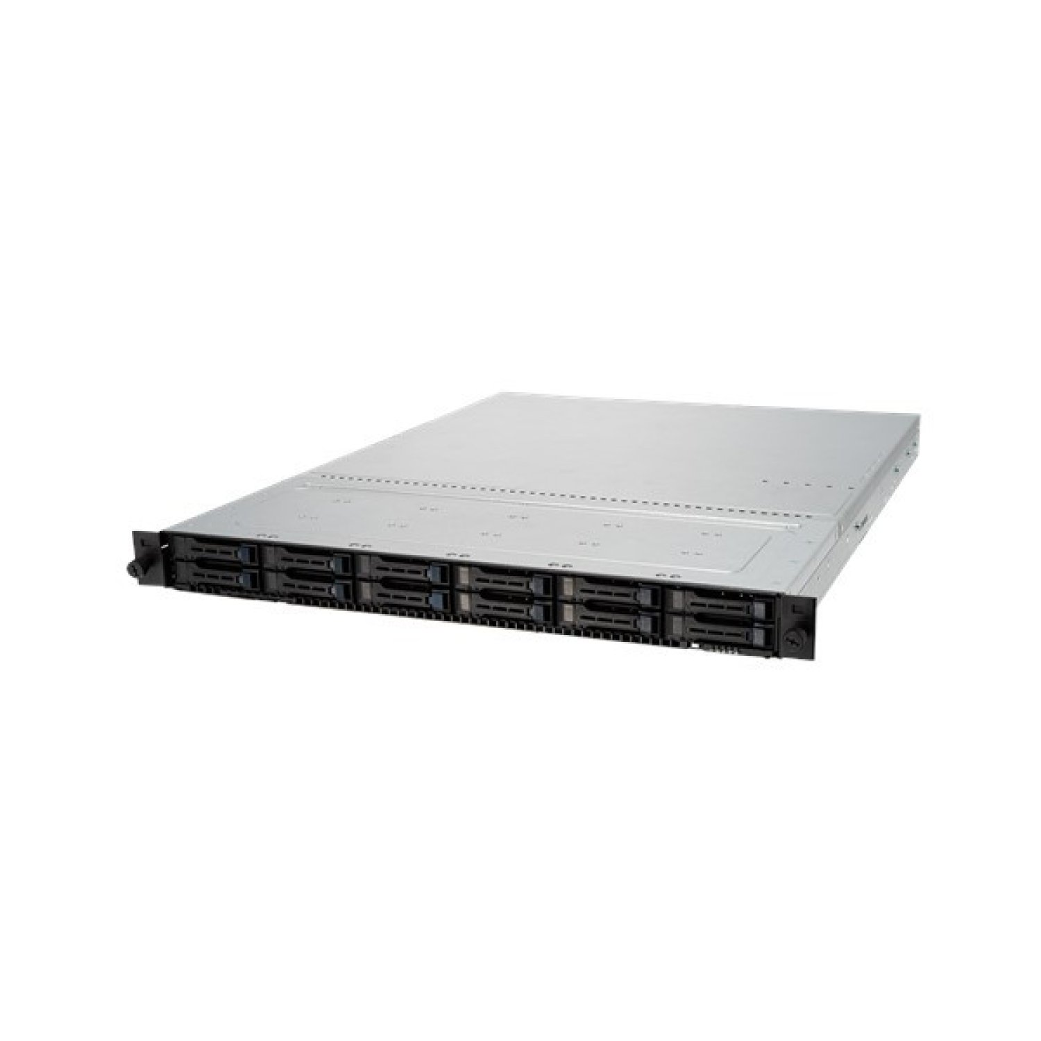 ASUS RS500A-E10-RS12-U · Servidor Bastidor 1U · Socket SP3 · Negro Gris