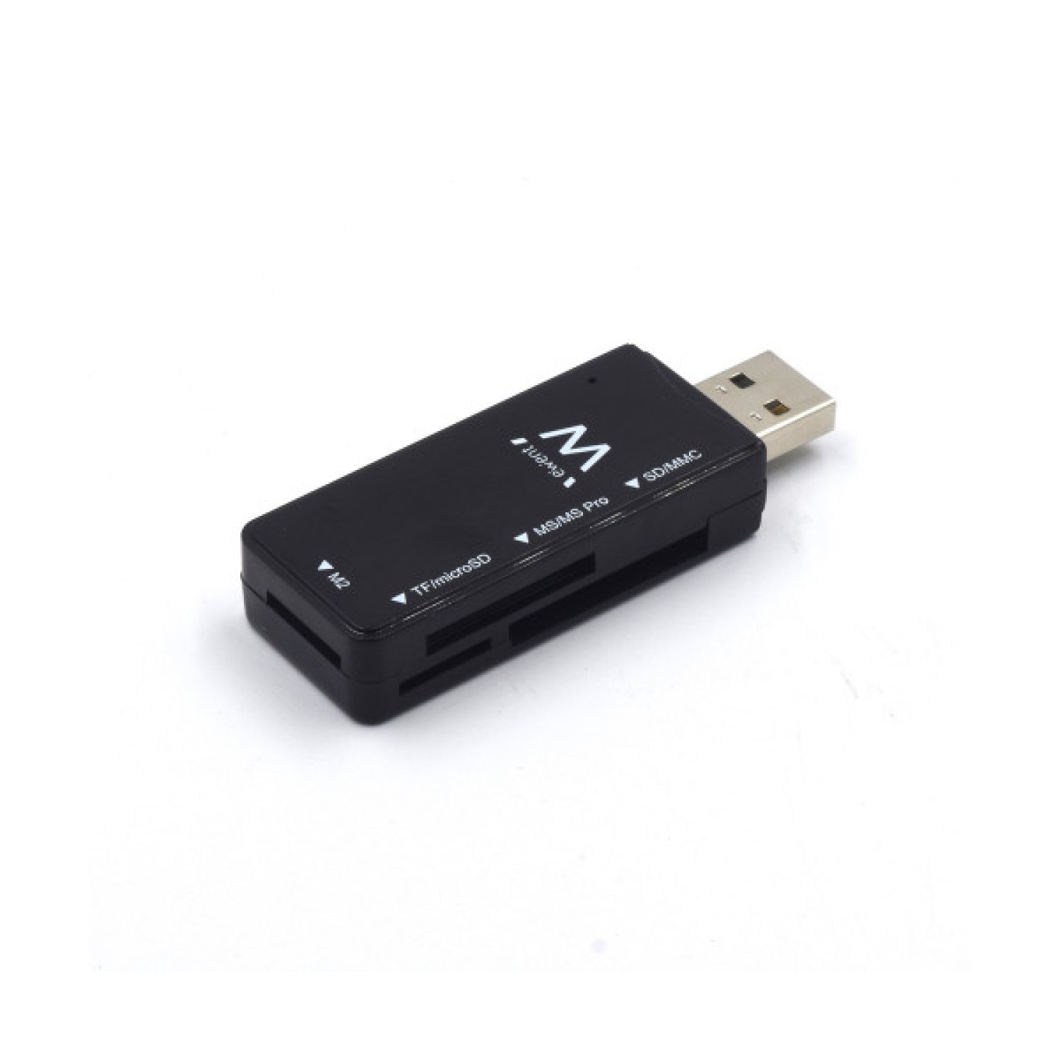 Ewent EW1049 · Lector de Tarjetas USB 2.0 · Negro