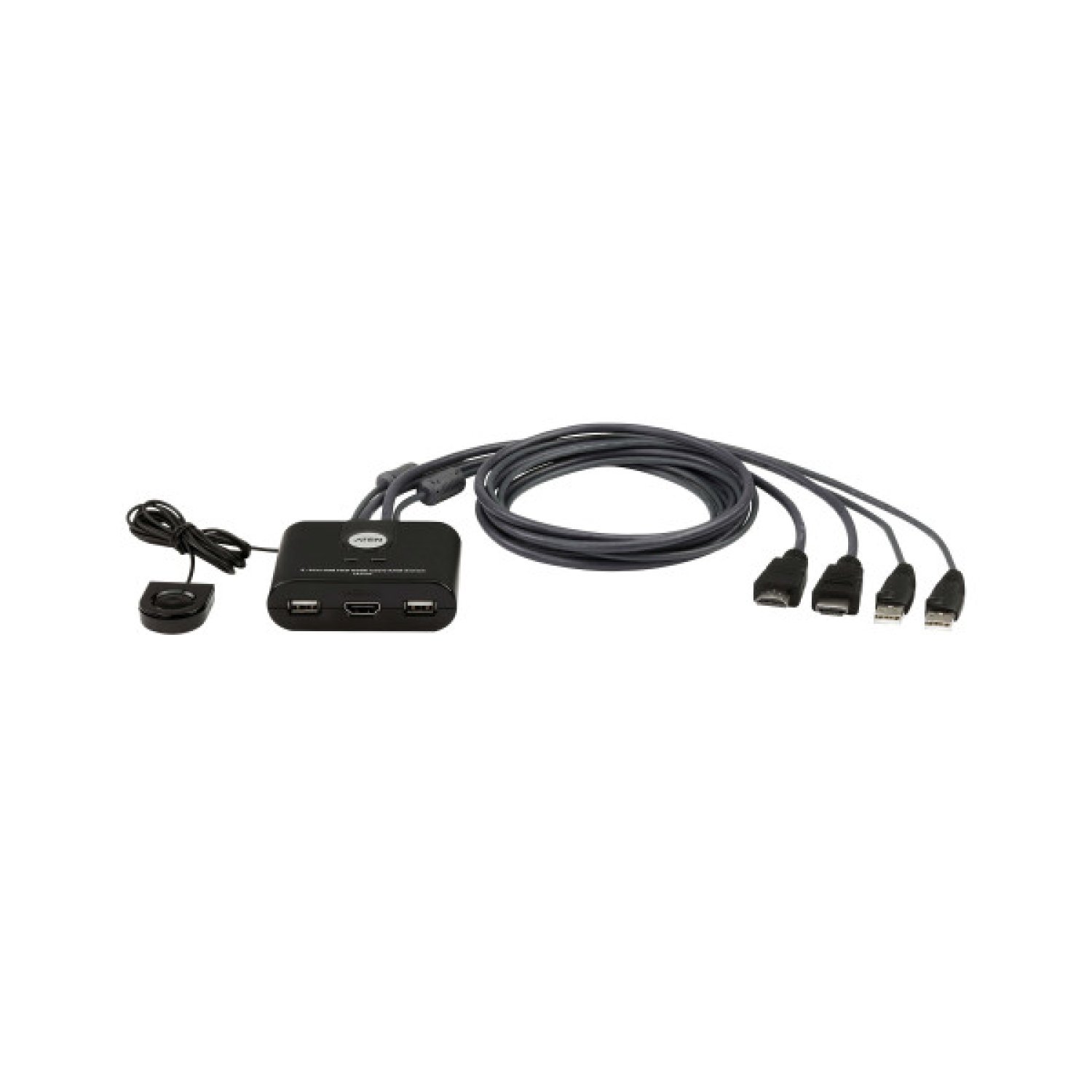 ATEN KVM Switch HDMI · 2 Puertos · FHD · USB