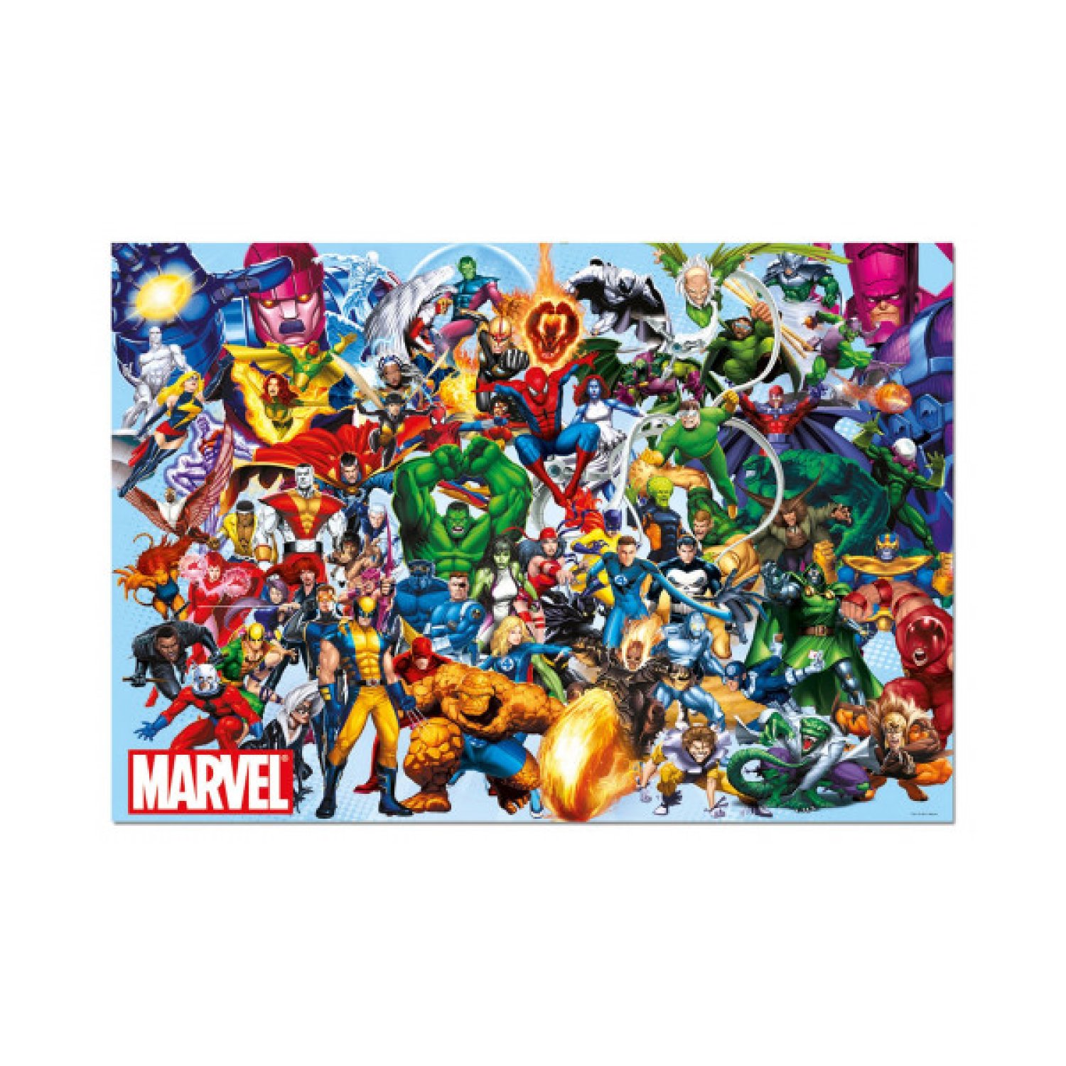 Educa Borrás · Puzzle 1000 piezas · Los Héroes de Marvel
