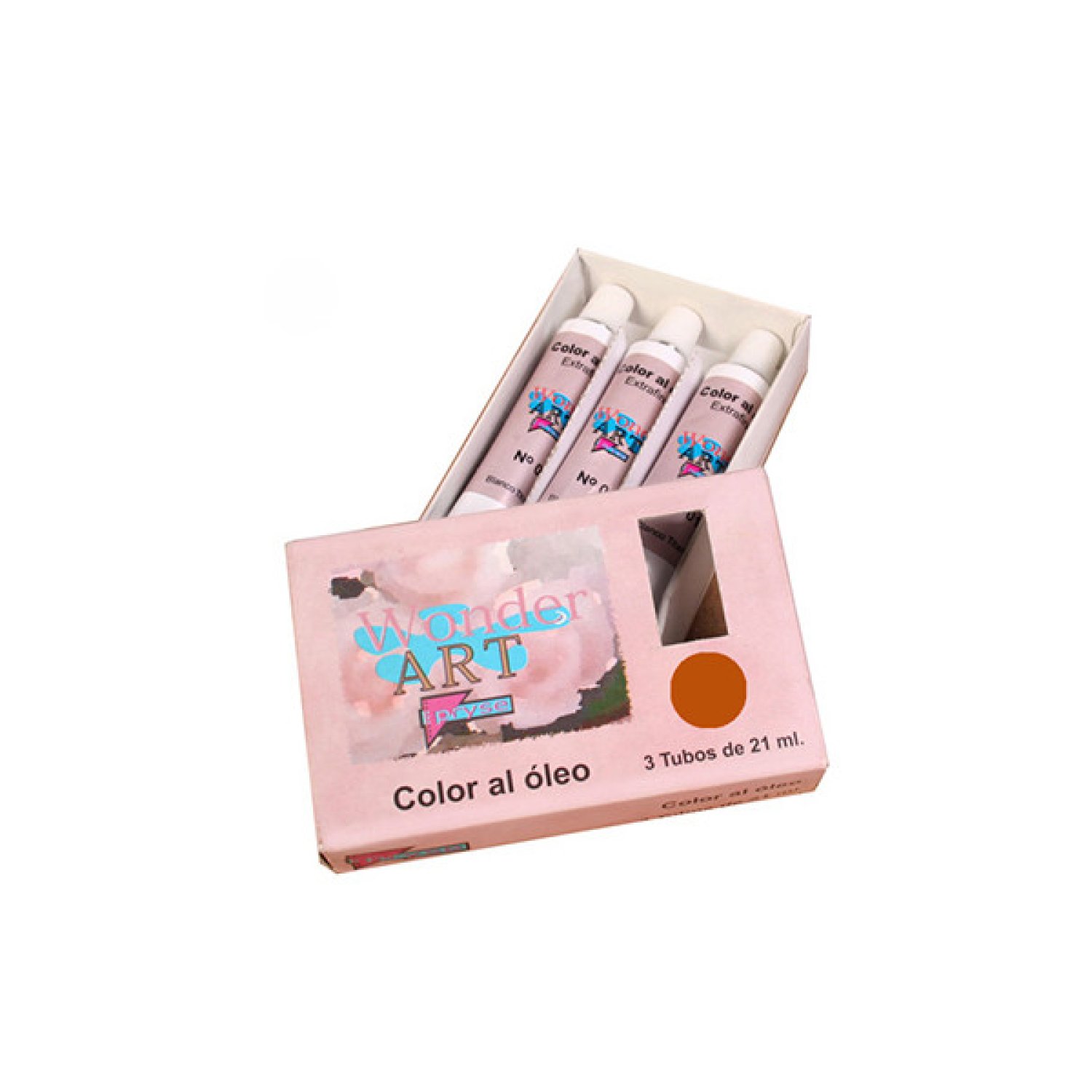 Wonder Art by Pryse · Pintura al Óleo · Rojo Cadmio Oscuro · 3 Tubos 21ml