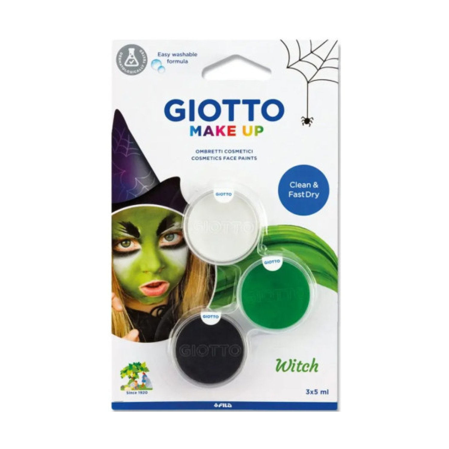 Giotto · Pintura para Cara y Cuerpo · Profesional
