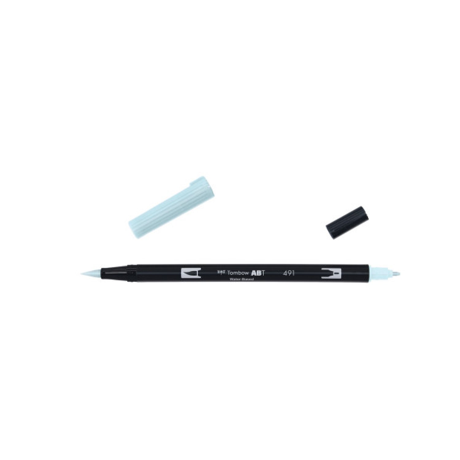 Tombow ABT-491 · Rotulador Doble Punta Pincel · Glacier Blue