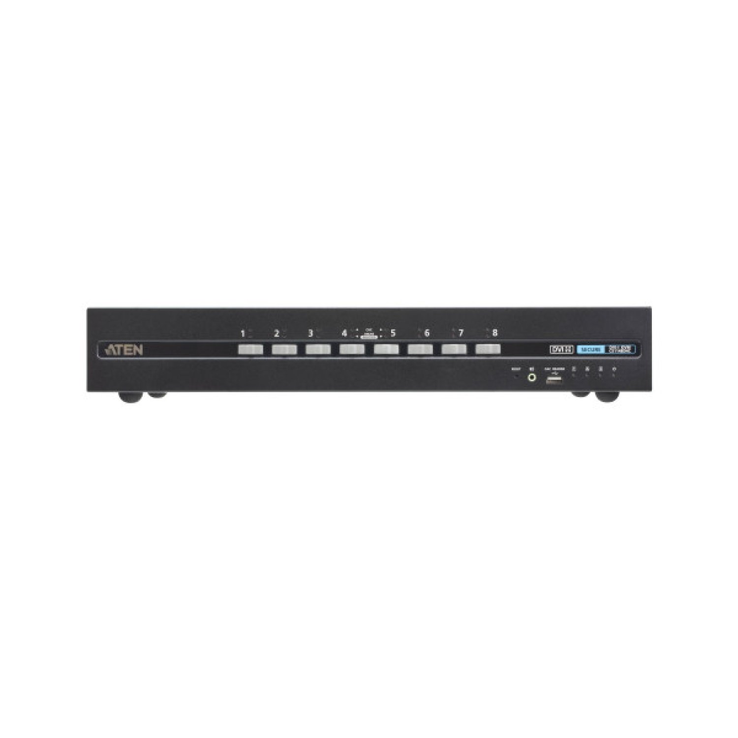 Aten KVM Switch Seguridad · 8 Puertos · Dual DVI · USB · CAC