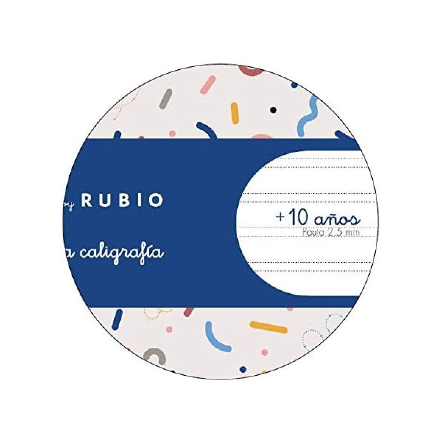 Miquelrius Cuaderno A4 · 50 Hojas · Pauta 2,5mm · Con Ejercicios Rubio
