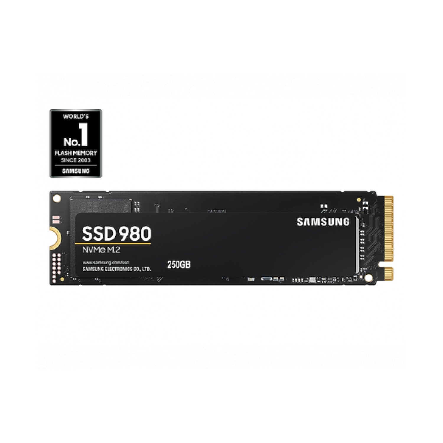 Samsung 980 · NVMe M.2 · 250GB · PCI Express 3.0 · V-NAND