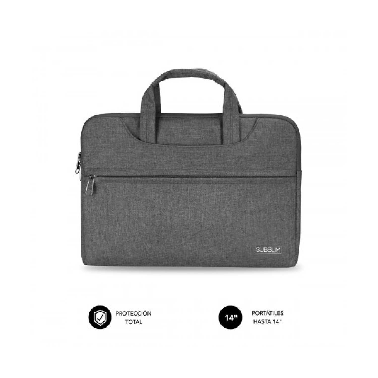 SUBBLIM Funda Laptop Business · 13,3-14" · Gris