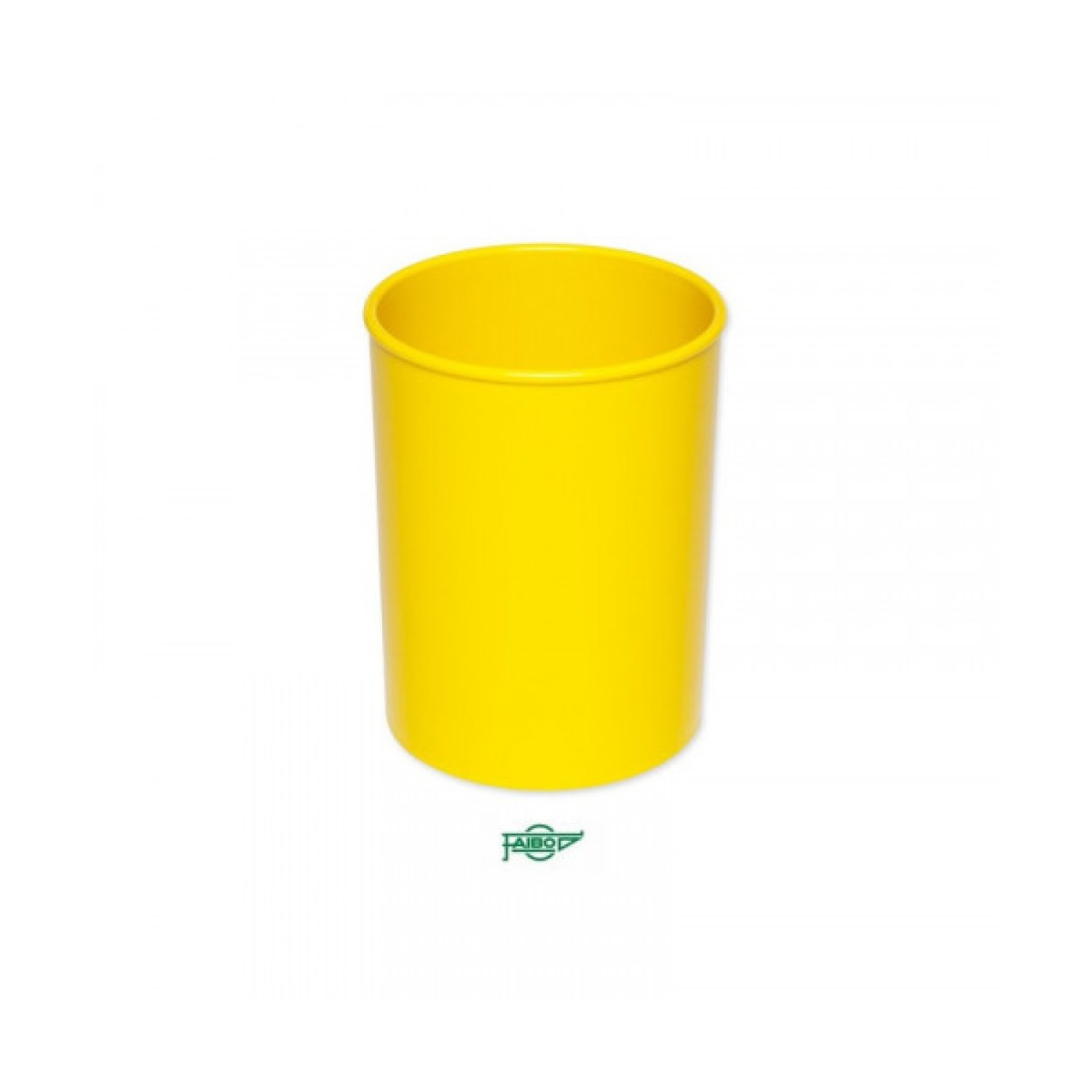 Faibo Cubilete Plástico · Color Amarillo · Modelo 206-05