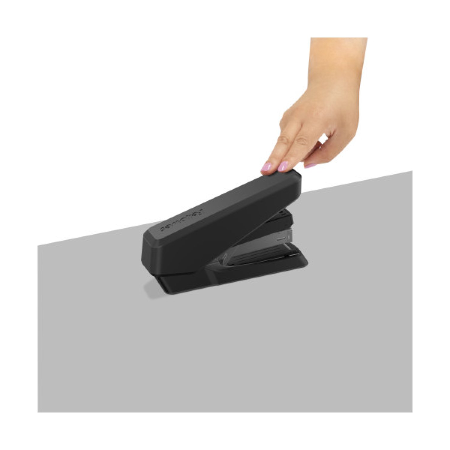 Fellowes Grapadora EasyPress LX870 · Full Strip · Microban · Negra