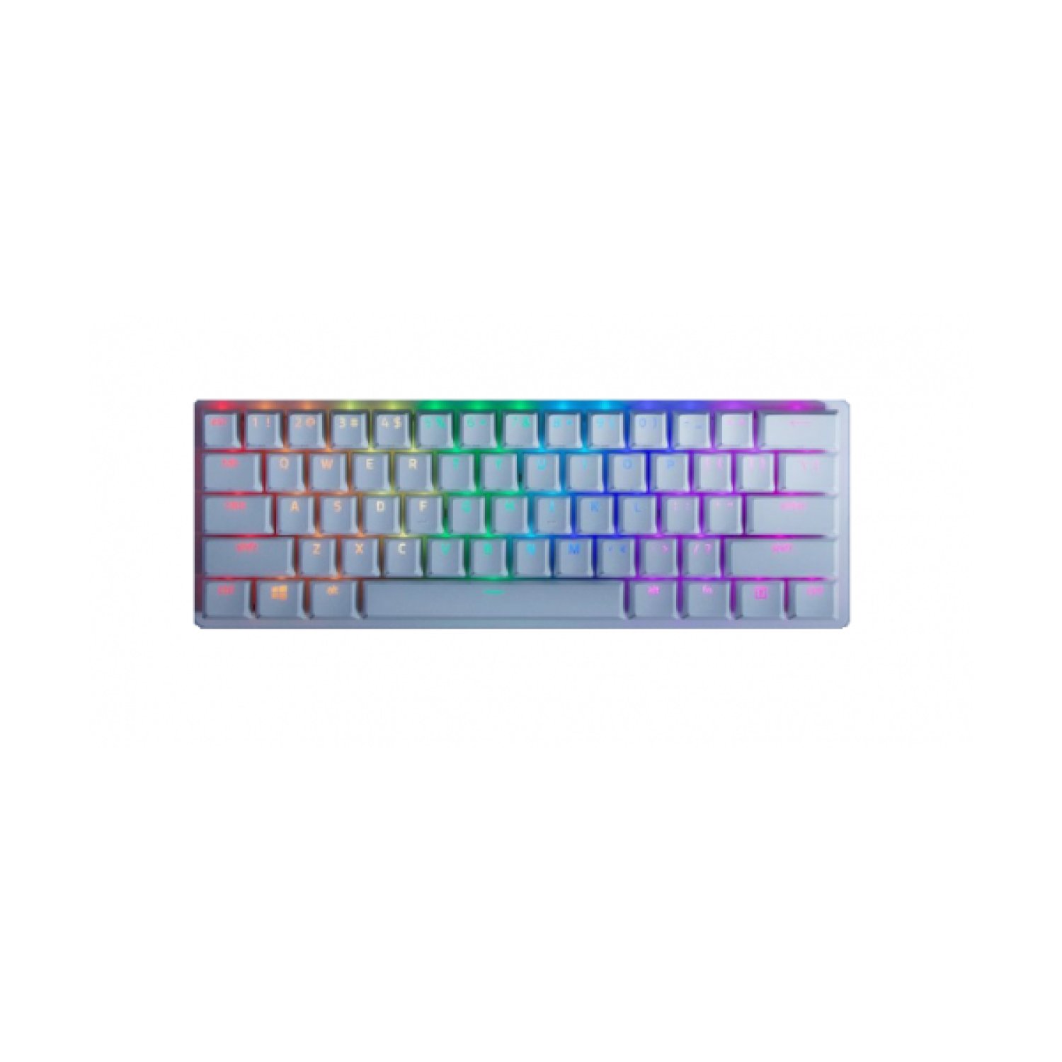 Razer Huntsman Mini · Teclado Mecánico · USB · QWERTY US · Blanco