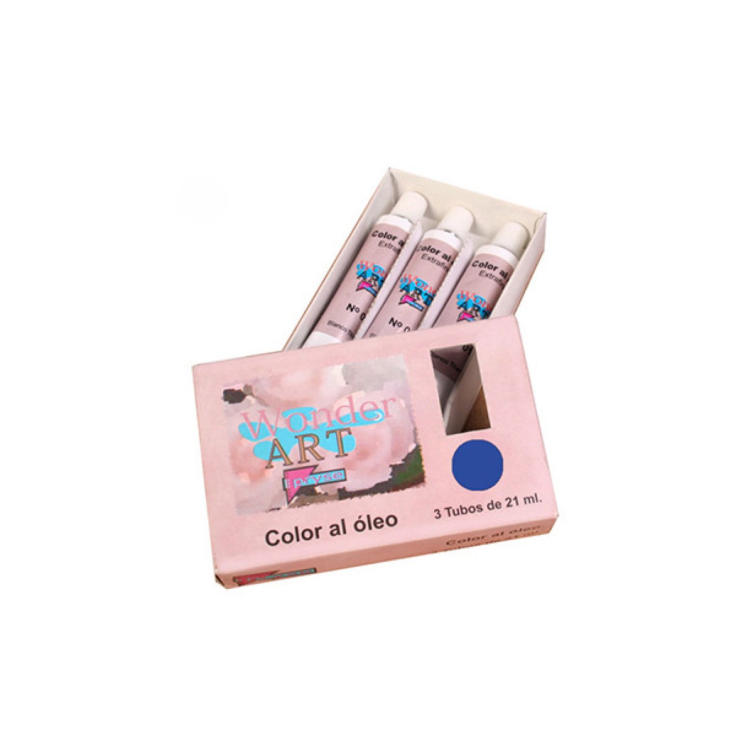 Wonder Art by Pryse · Óleo · Azul Cobalto · 3 Tubos 21ml
