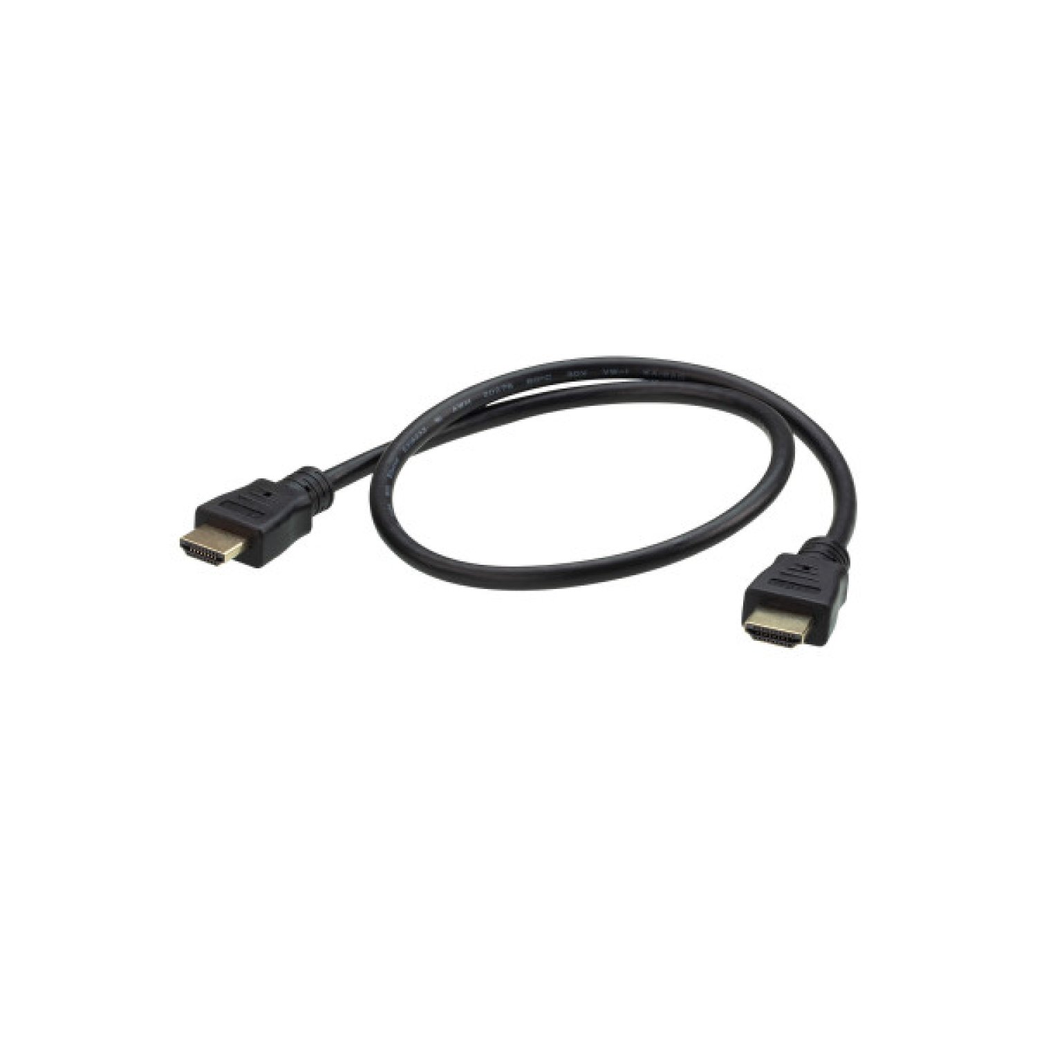 Aten · Cable HDMI · 0,6m · Tipo A Estándar · Negro