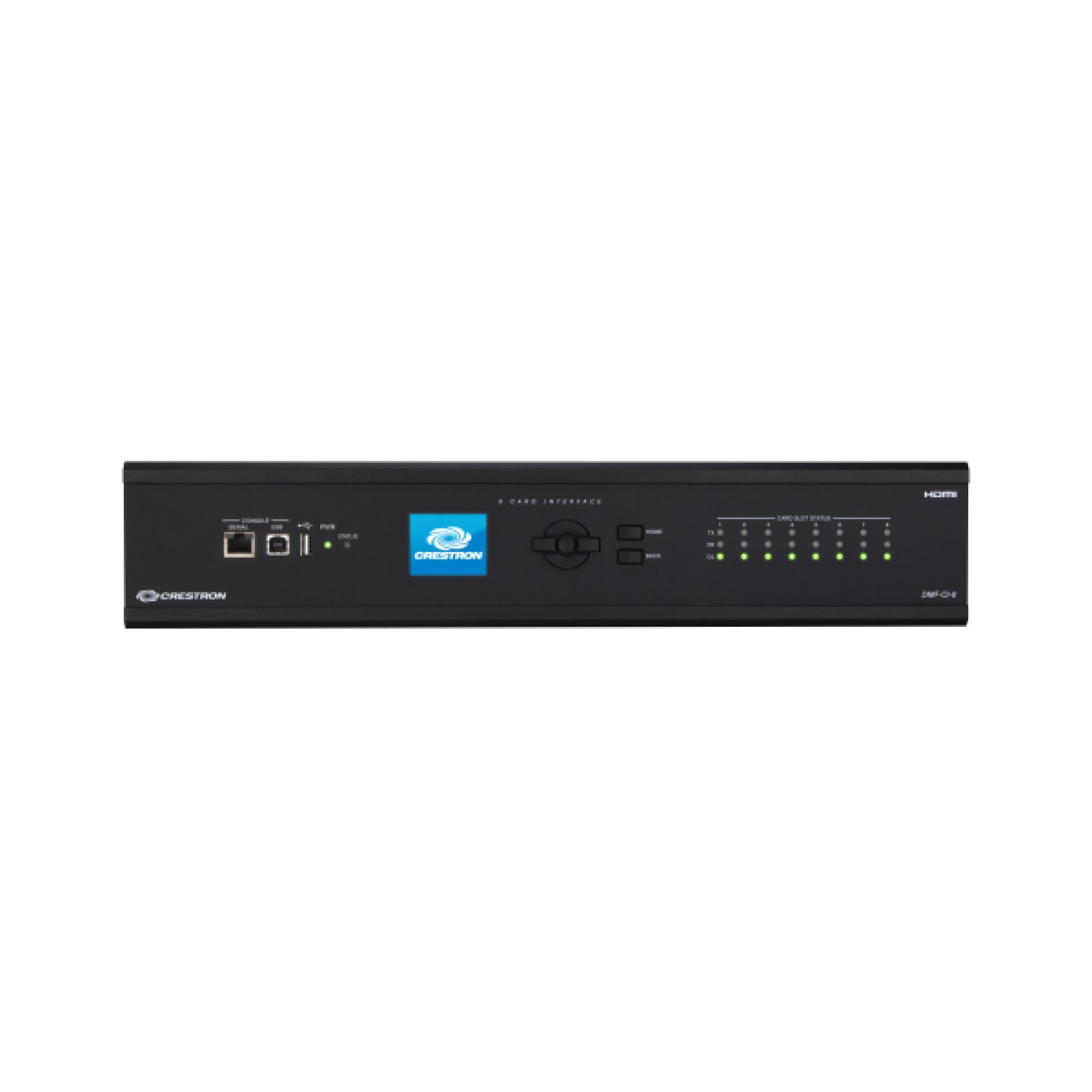Crestron DigitalMedia Card Chassis · 8 Slots · Para DM-NVX-C & DMCF