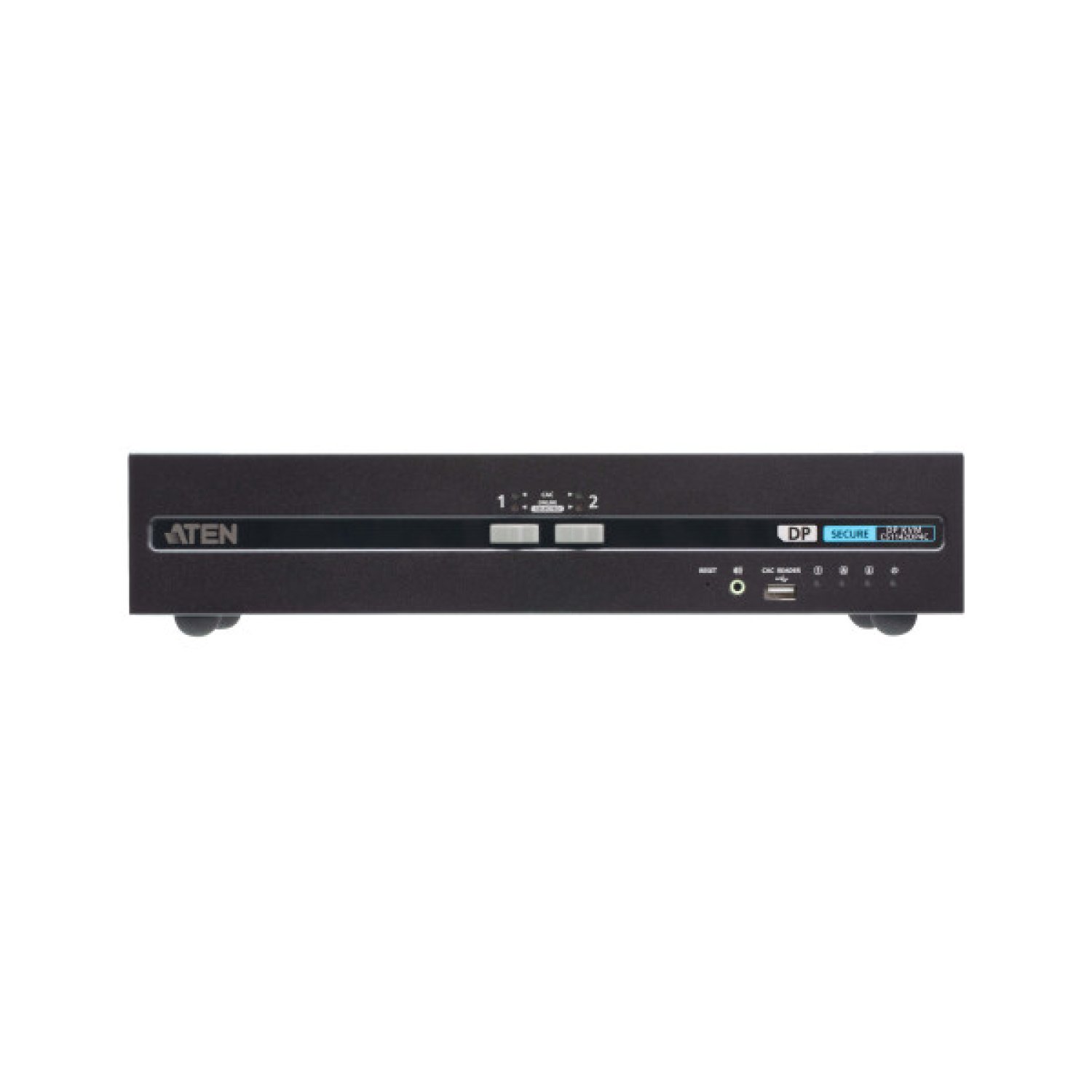ATEN KVM Seguridad DisplayPort Dual · USB 2 Puertos · CAC · PSD PP v4.0