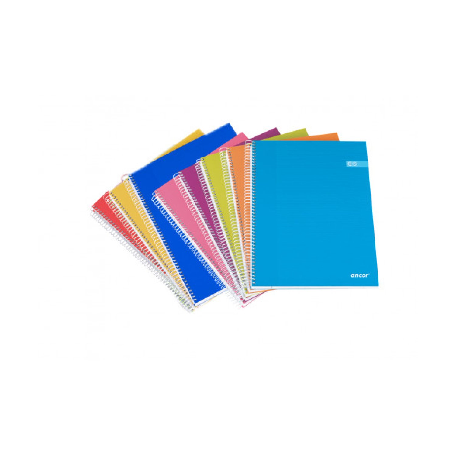 Ancor · Cuaderno Folio Tapa Blanda · 80 Hojas 60g · Cuadriculado 4x4mm