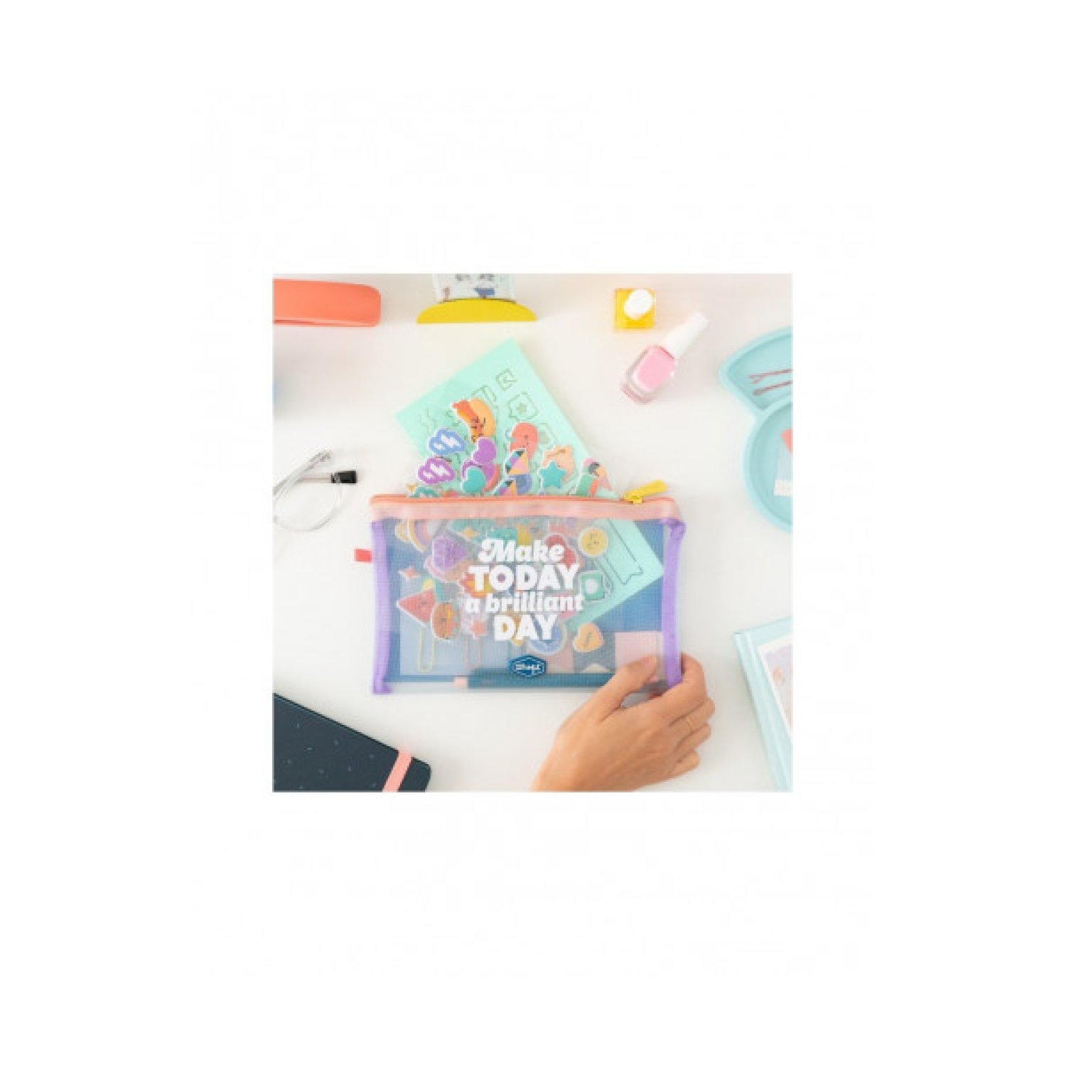Mr. Wonderful · Kit Decoración Agenda · Make Today Brilliant · Pegatinas y Accesorios