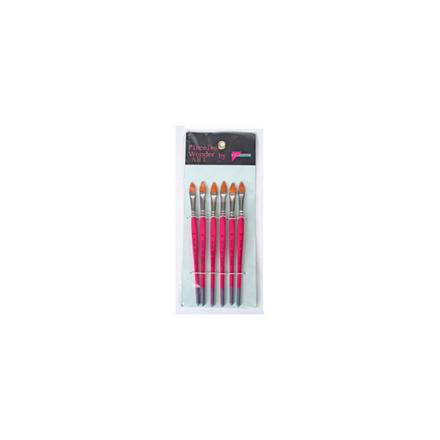 Pryse · Pincel Bellas Artes · Set 6 Piezas
