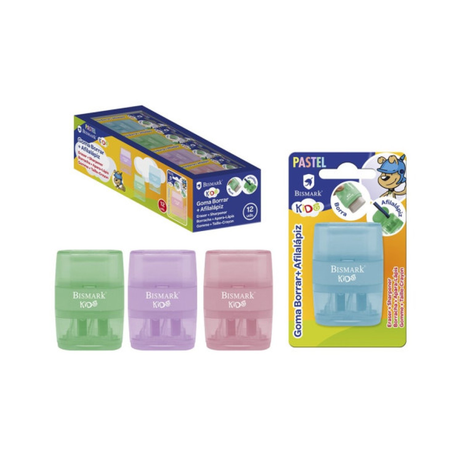 Bismark · Afilaborra Doble · Pastel · Box 12 unidades