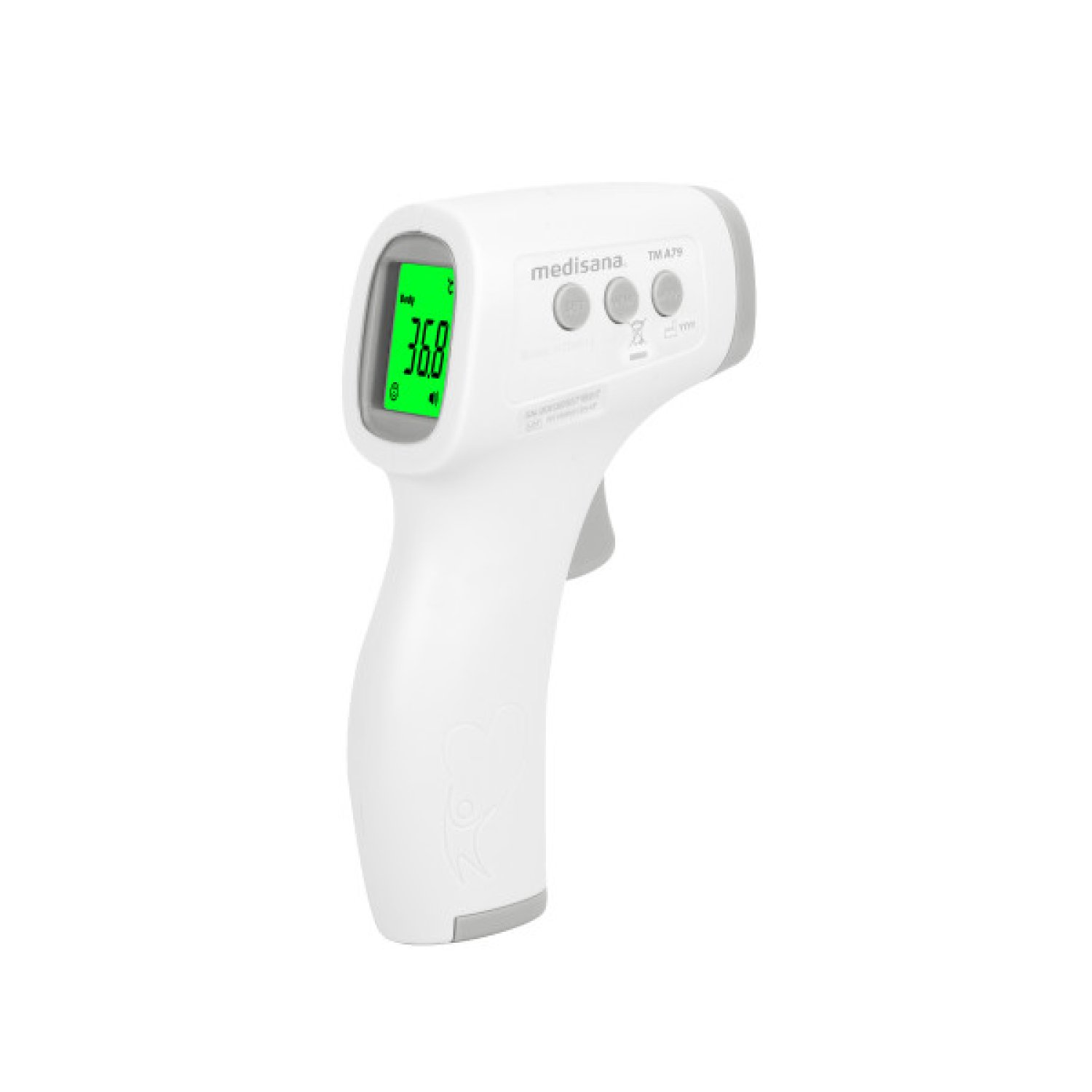 Medisana TM A79 · Termómetro Digital · Sensor Remoto · Gris y Blanco