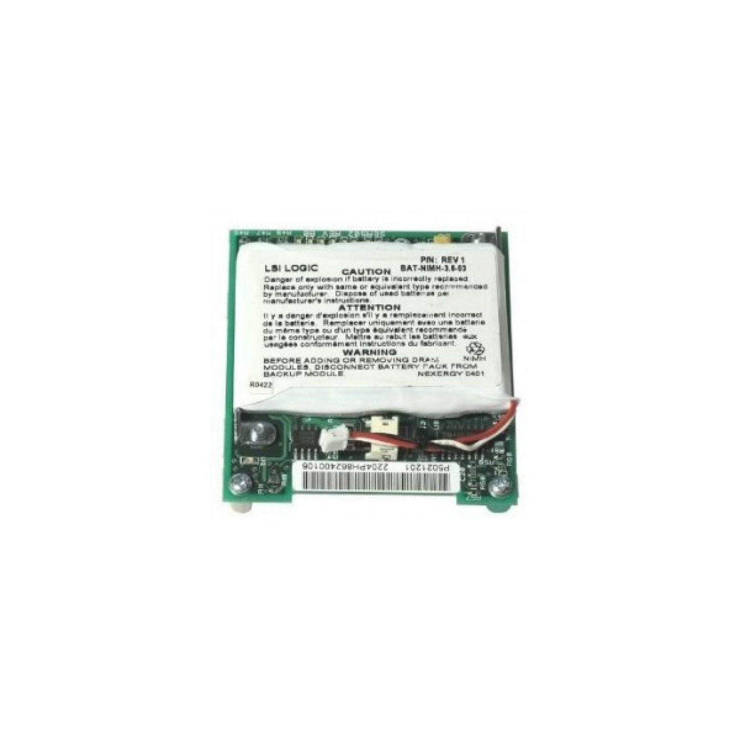 Intel RAID Smart Battery · Batería de Respaldo para Controladora RAID