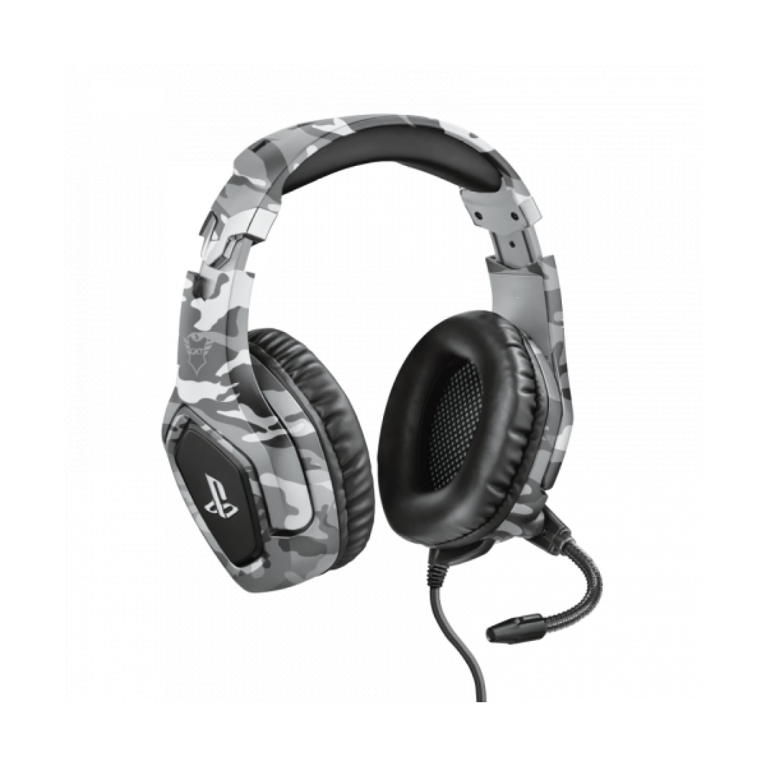 Trust GXT 488 Forze · Auriculares Gaming PS4 · Jack 3,5mm · Negro-Gris