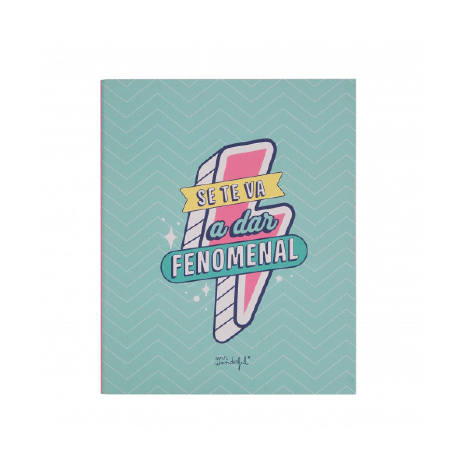 Mr. Wonderful · Carpeta Archivadora · Diseño Motivacional