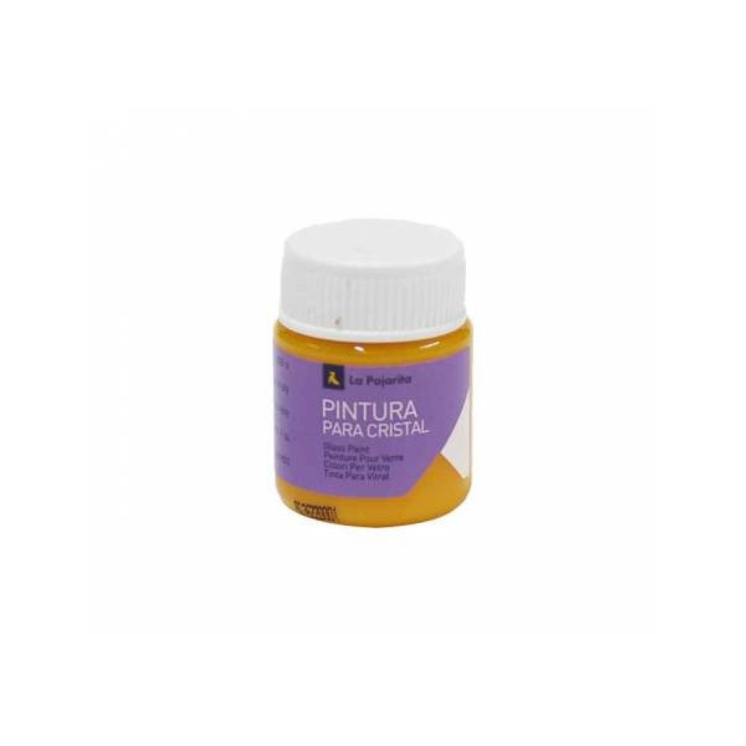 La Pajarita · Pintura Cristal al Agua · Amarillo · 25ml