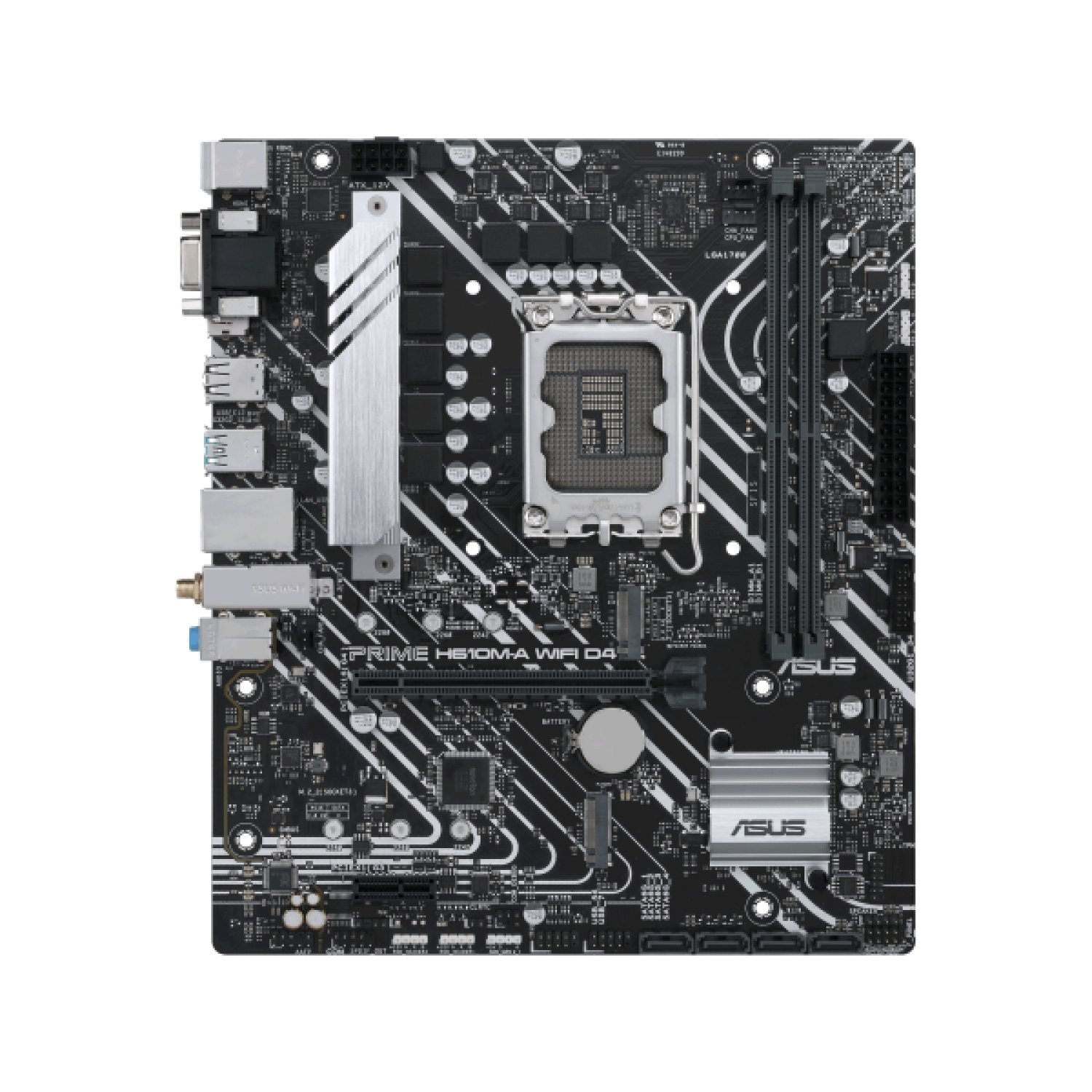 ASUS Prime H610M-A WiFi · Placa Base · Intel H610 · LGA 1700 · Micro ATX · DDR4
