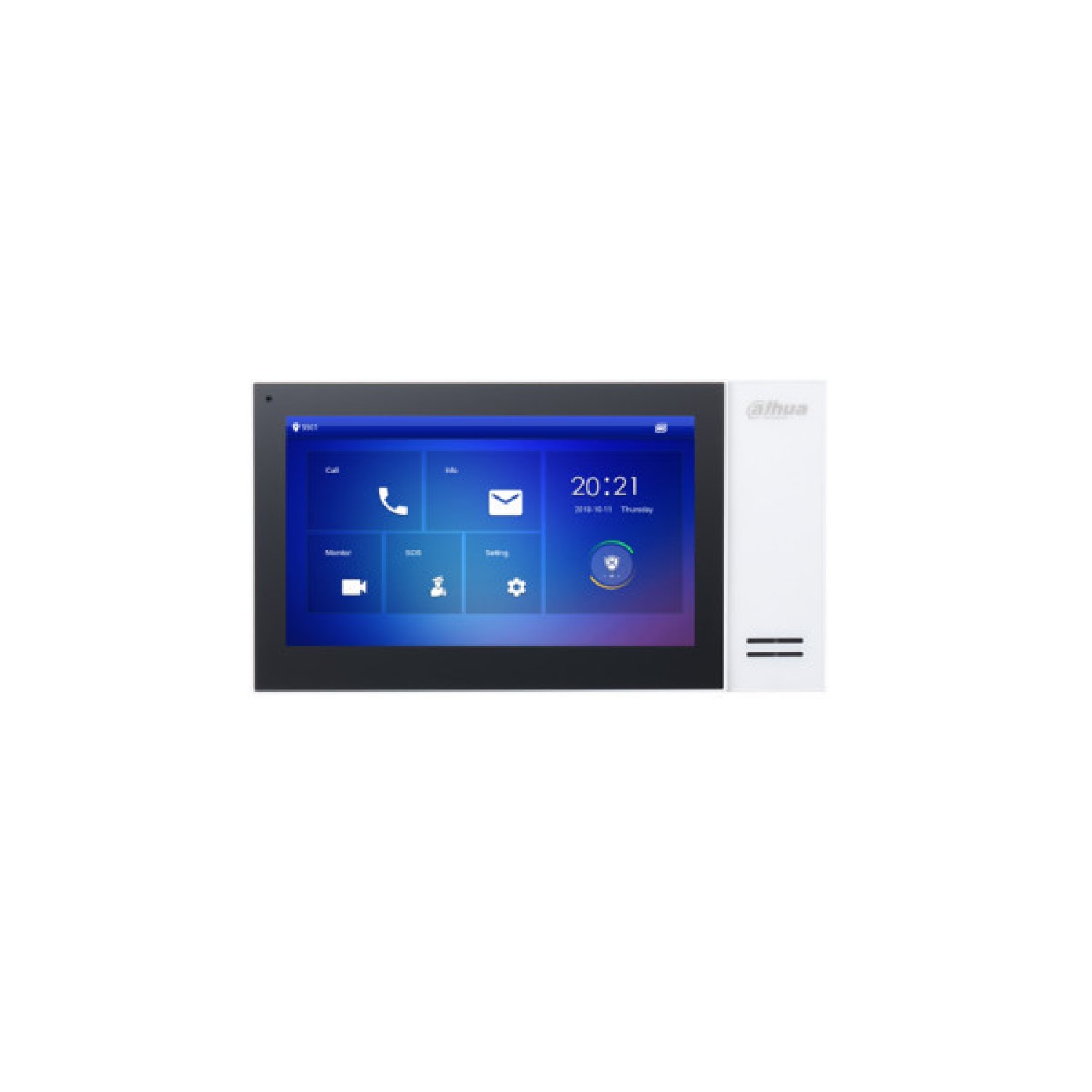Dahua Monitor Interior · 7" Videoportero IP · POE · SD · Blanco