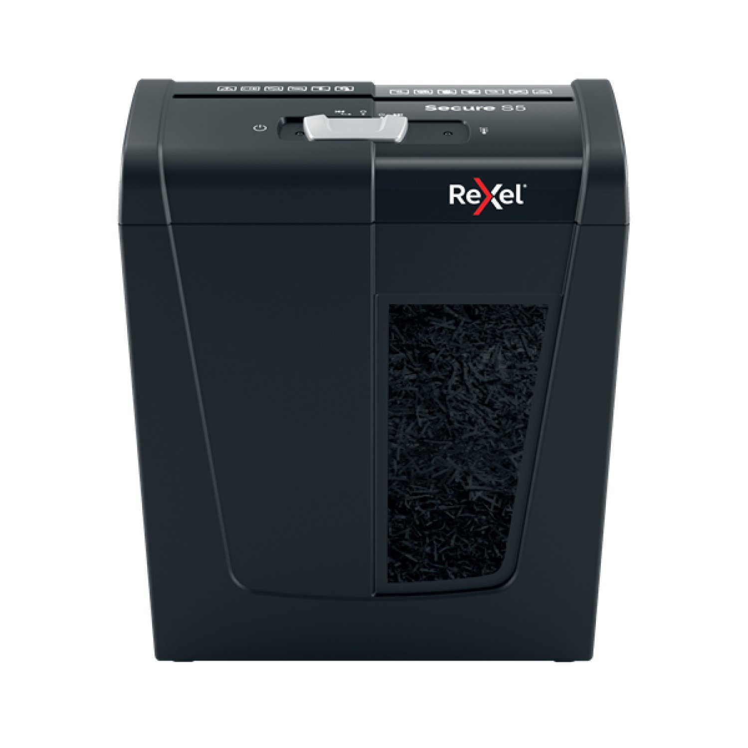 Rexel Secure S5 · Trituradora de Papel · Corte en Tiras · 70 dB · Negro