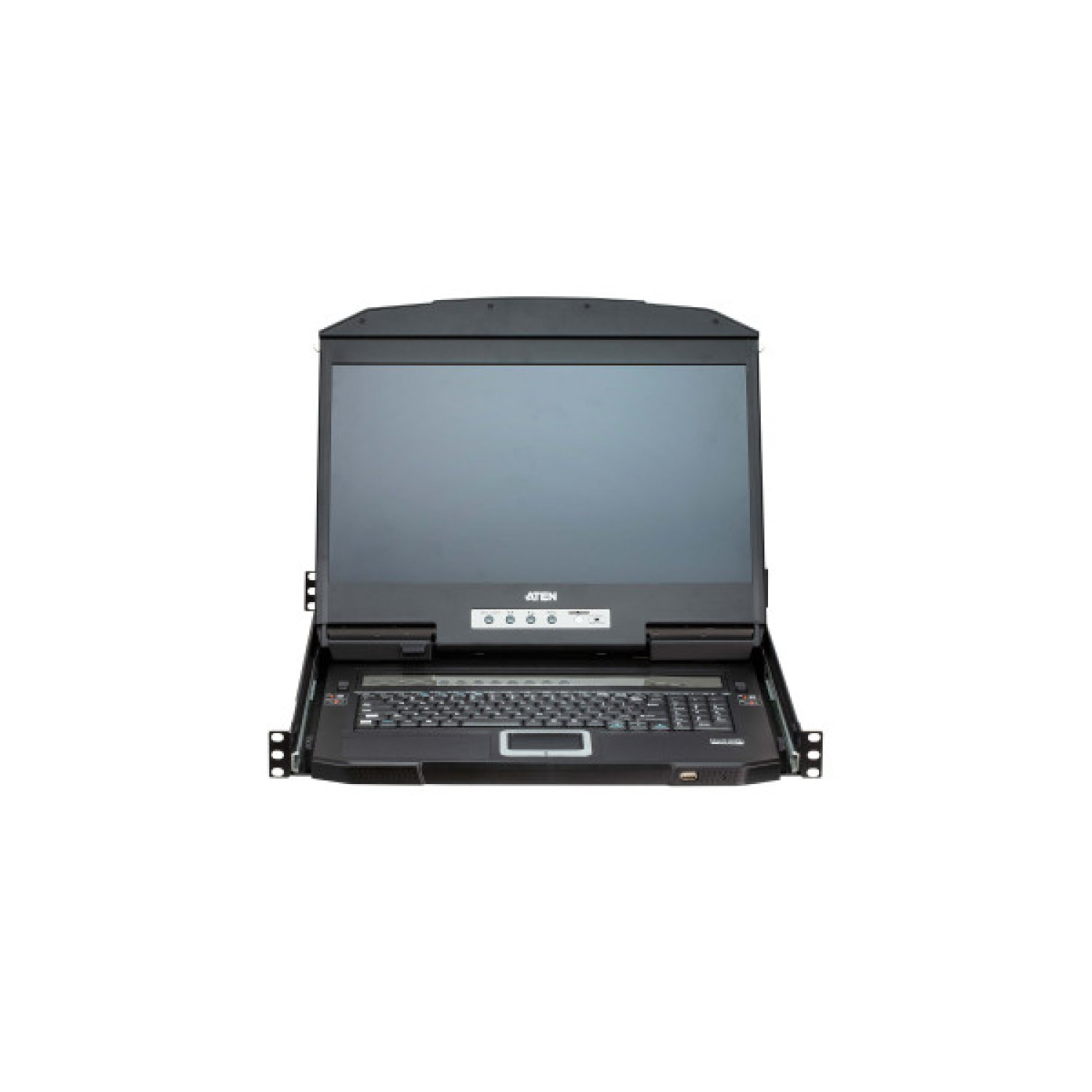 ATEN Consola LCD Multiview · KVM HDMI 4 puertos · Dual Rail · USB integrado