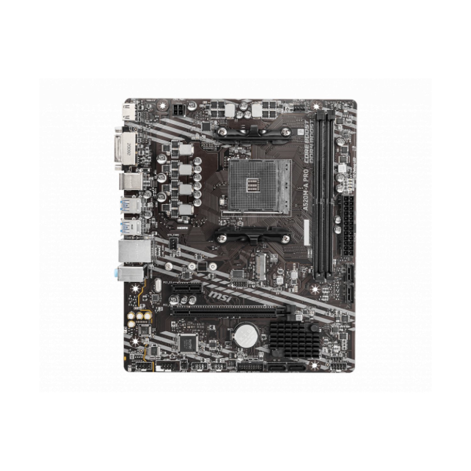 MSI A520M-A PRO · Placa Base AMD · Zócalo AM4 · Micro ATX