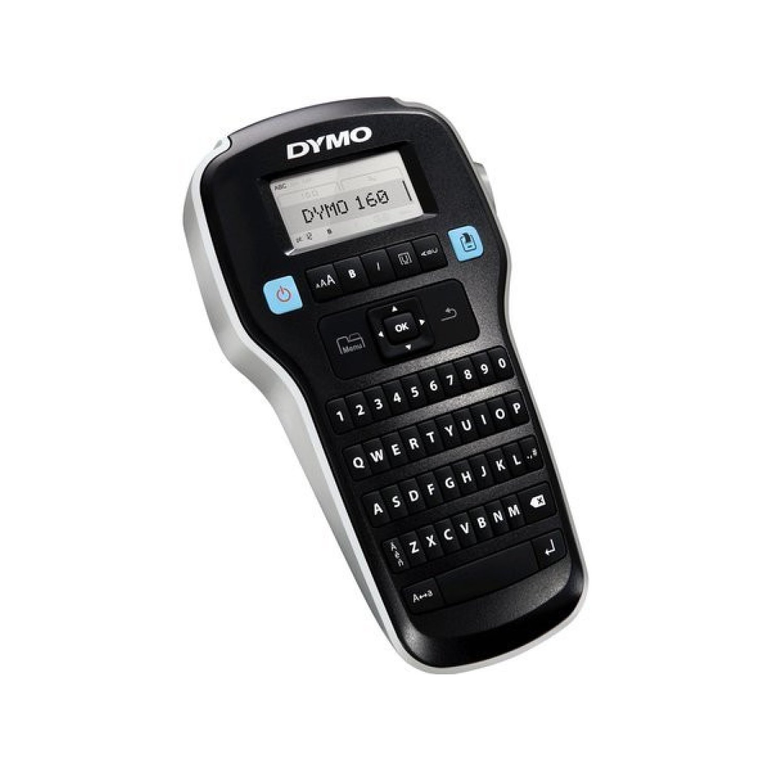 DYMO LabelManager 160 · Rotuladora Térmica · 12mm · 3 Cintas D1 Negro/Blanco