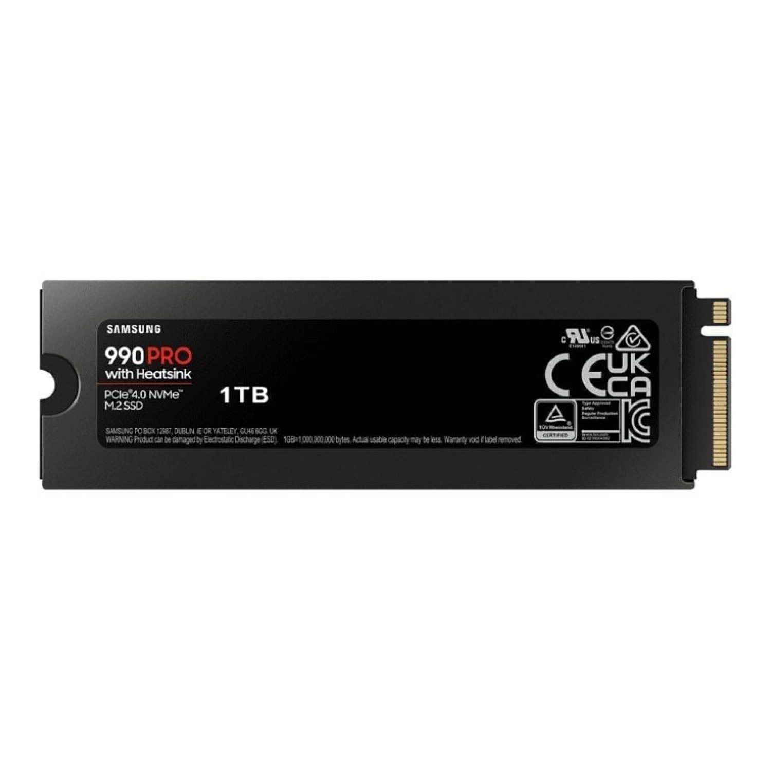 Samsung 990 PRO · M.2 NVMe · 1TB · PCI Express 4.0 · V-NAND