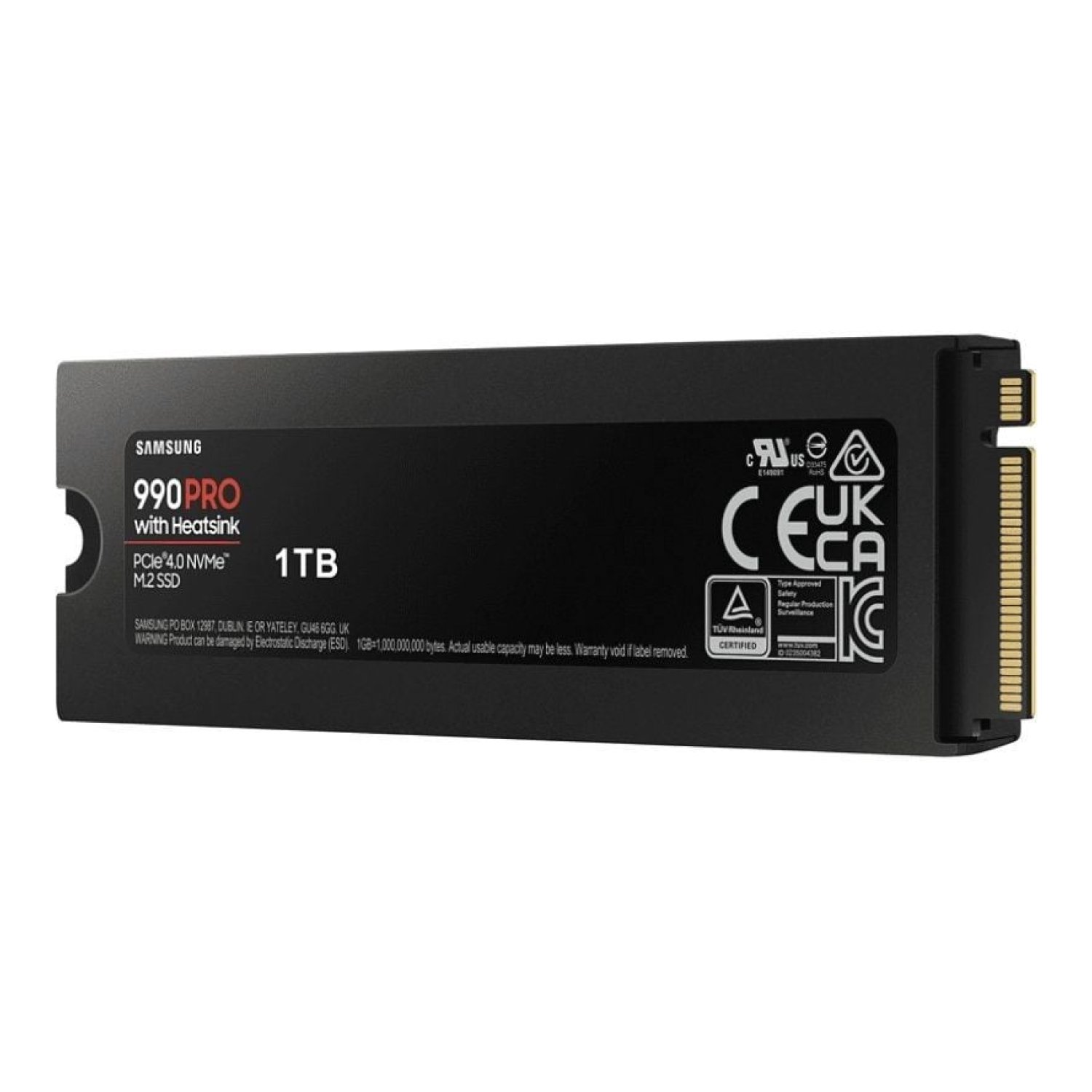 Samsung 990 PRO · M.2 NVMe · 1TB · PCI Express 4.0 · V-NAND