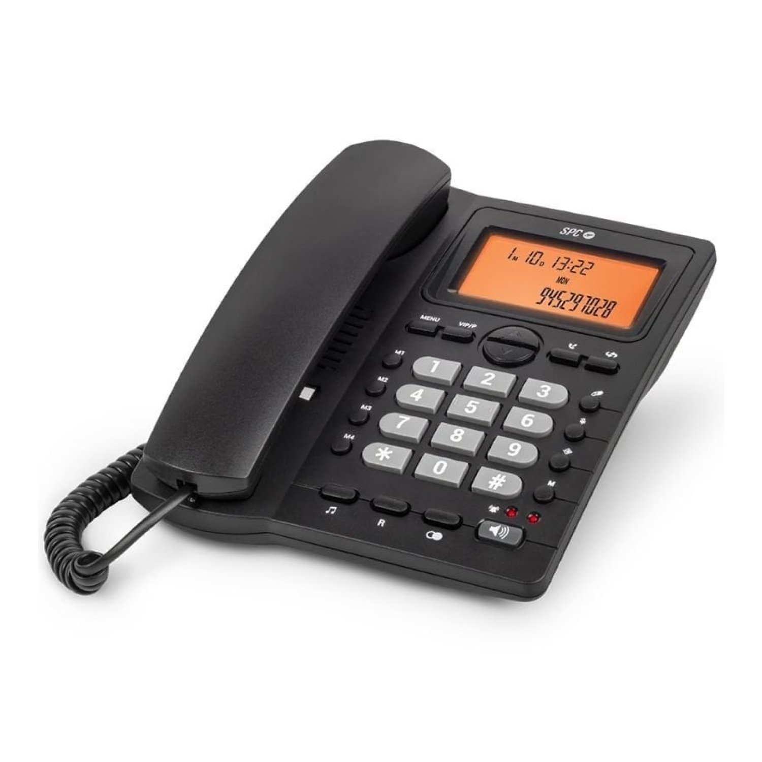 SPC Office ID 2 · Teléfono Fijo · Negro