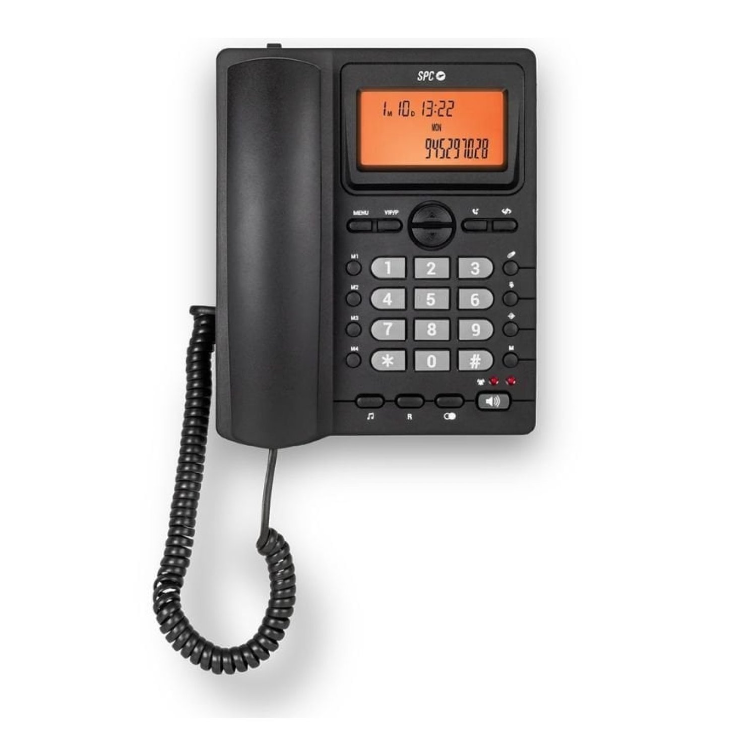 SPC Office ID 2 · Teléfono Fijo · Negro