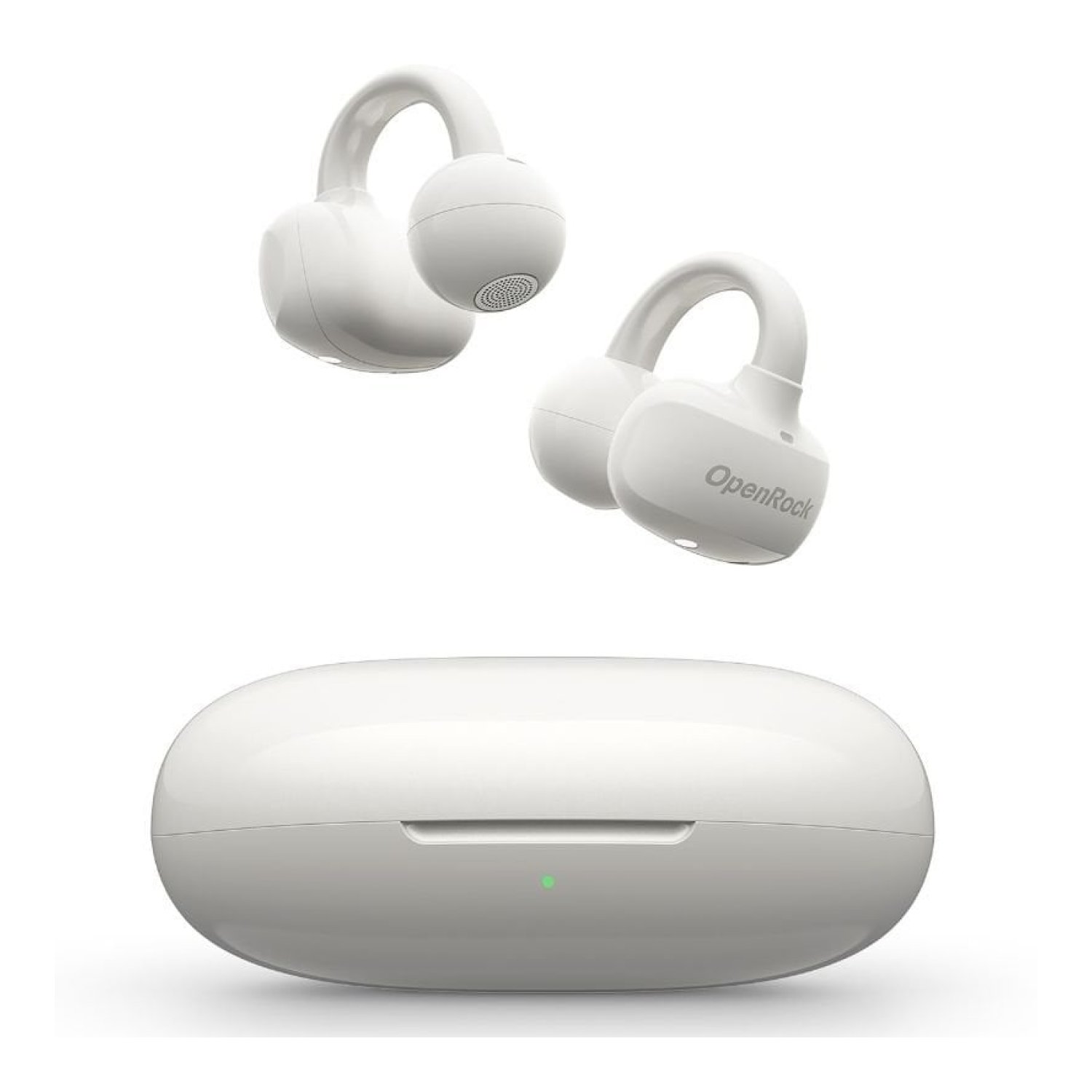 Auriculares Deportivos de Conducción Aérea OpenRock E OPACE02 con estuche de carga/ Autonomía 7h/ Blancos