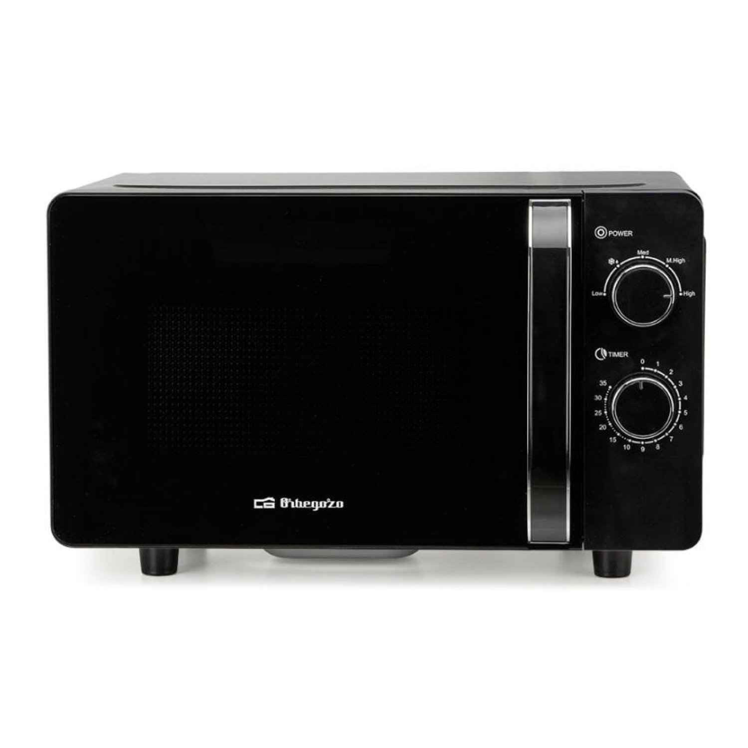 Microondas Orbegozo MI 2061 CE/ 700W/ Capacidad 20L/ Negro