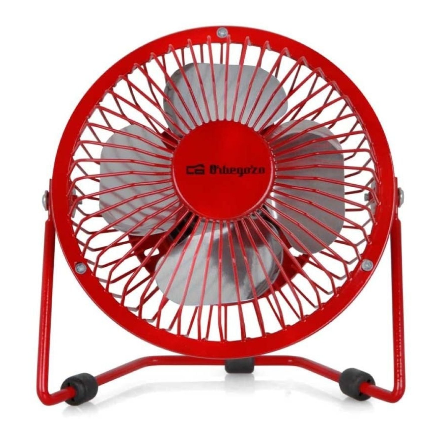 Orbegozo PW 1027 · Mini Ventilador USB · Rojo